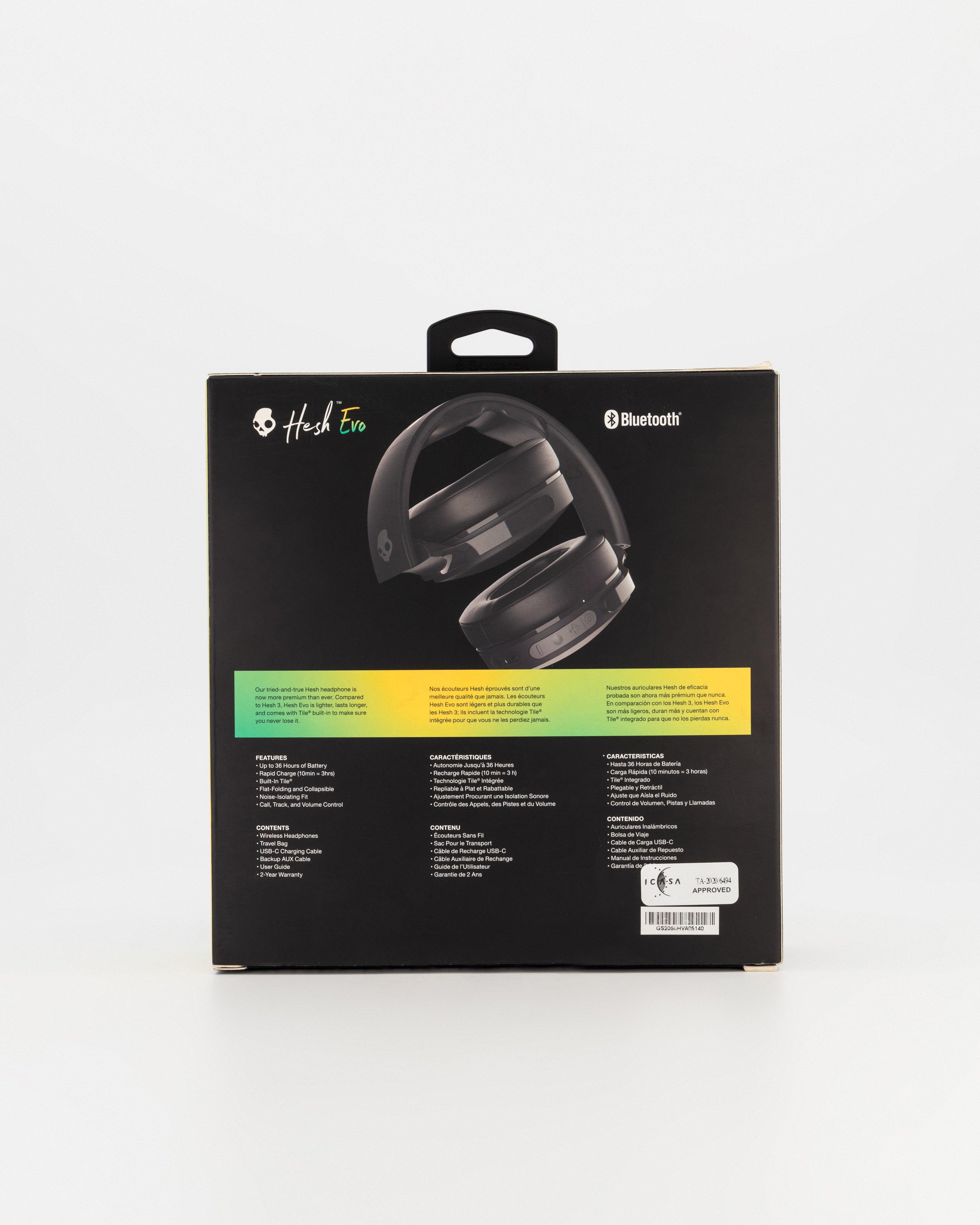 Skullcandy Hesh Evo Wireless Earphones -  Black