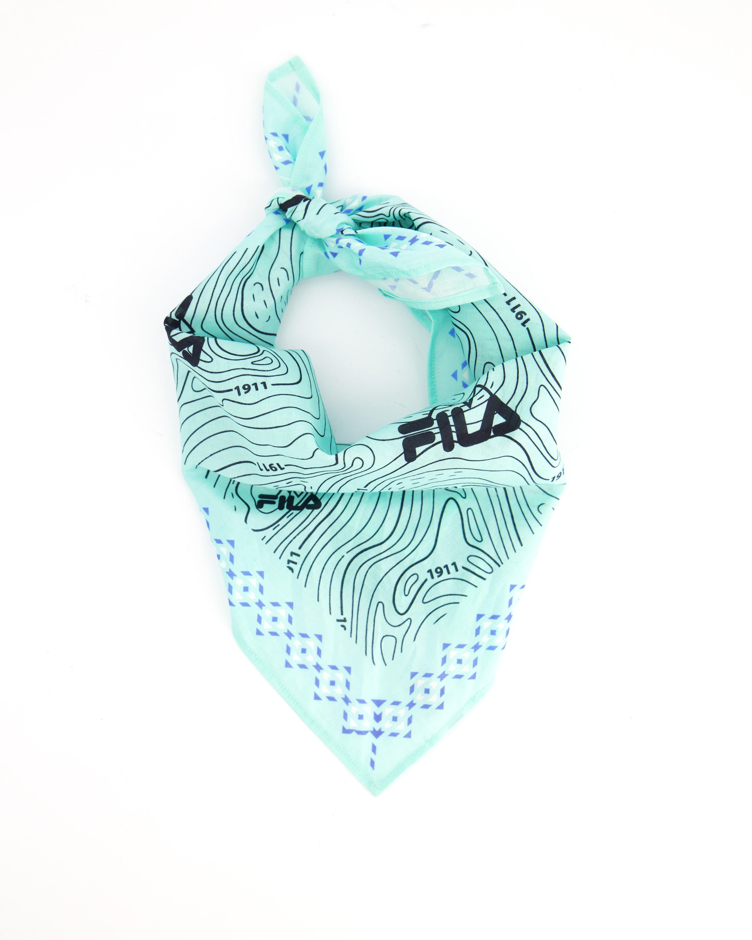 Fila Topography Bandana -  Aqua