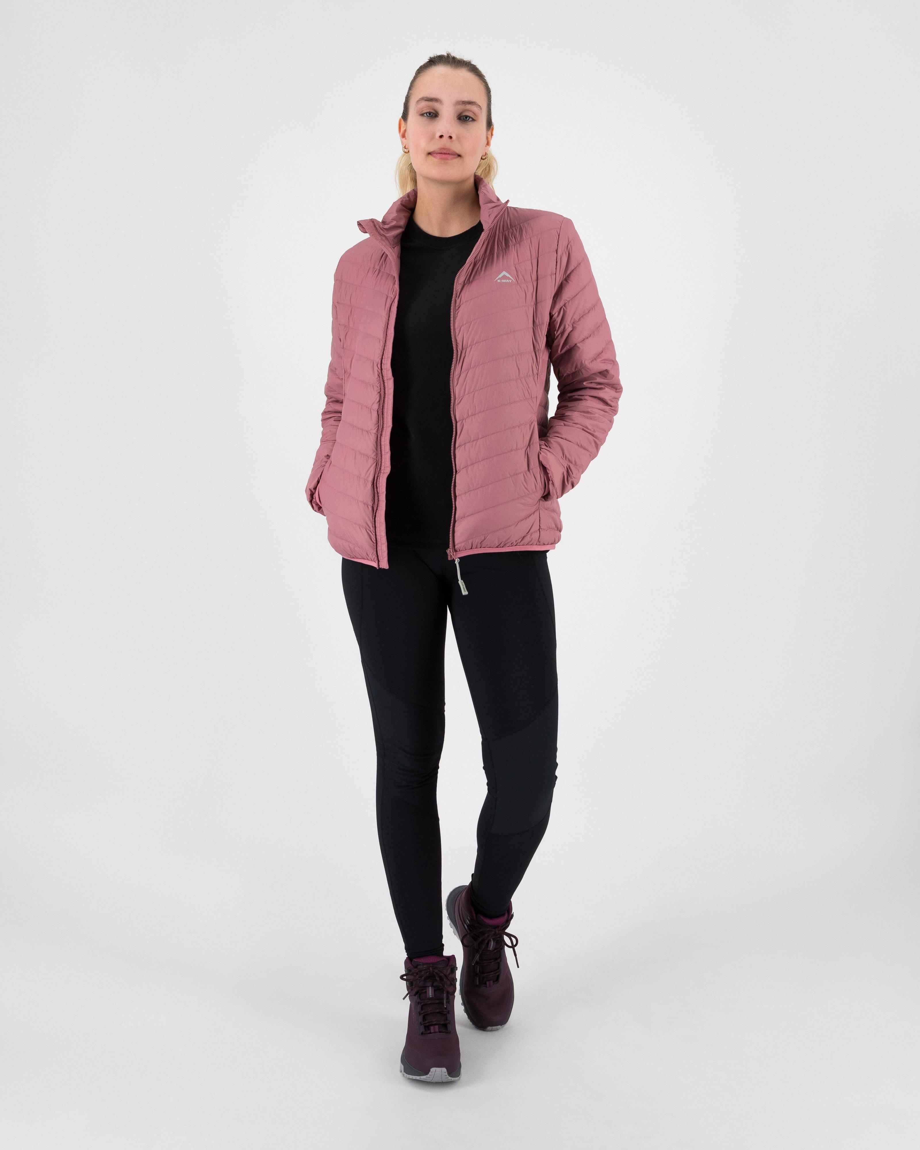 K-Way Women's K-Lite Down Jacket -  Dusty Pink