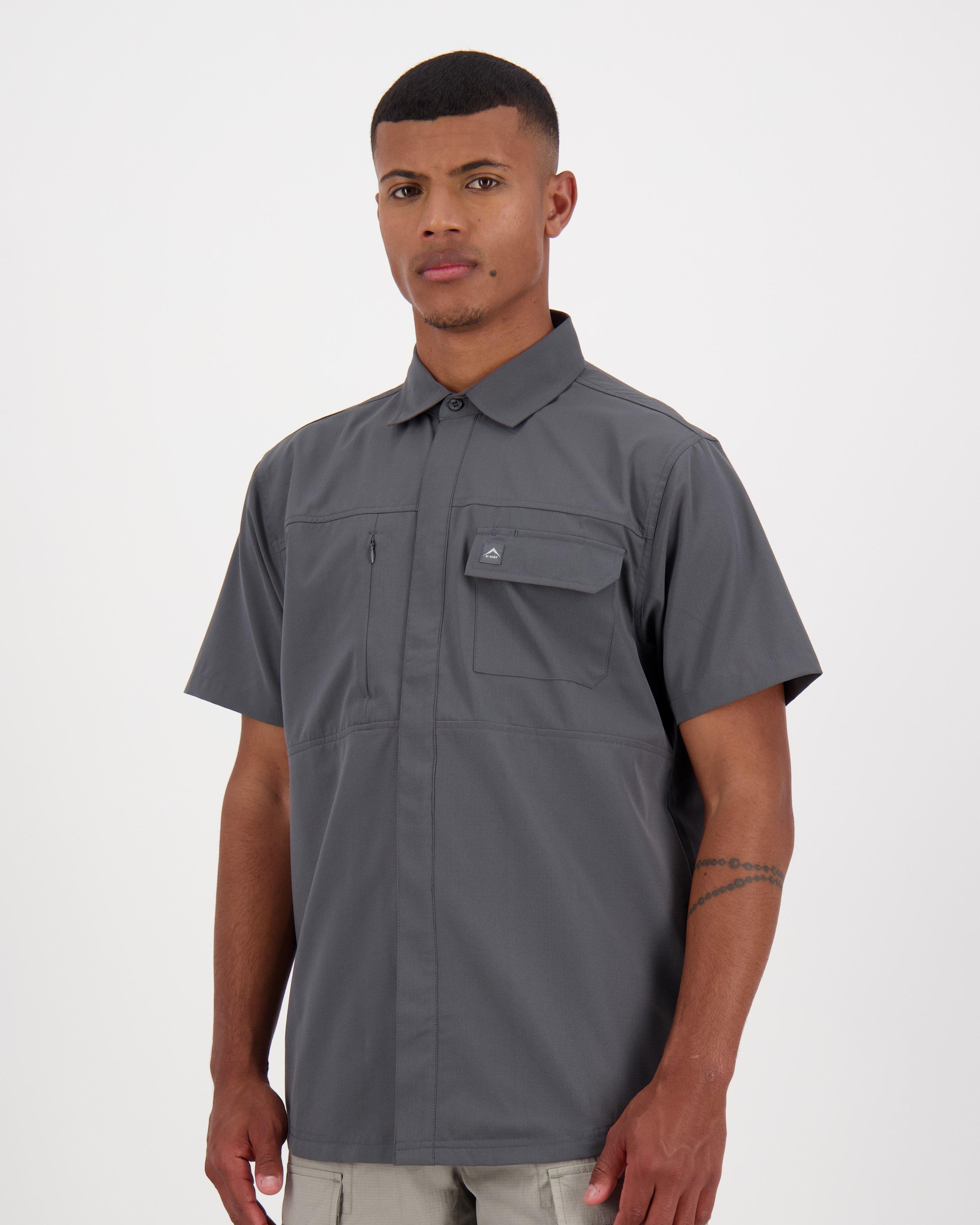 K-Way Men's Explorer Tech Shirt -  Graphite