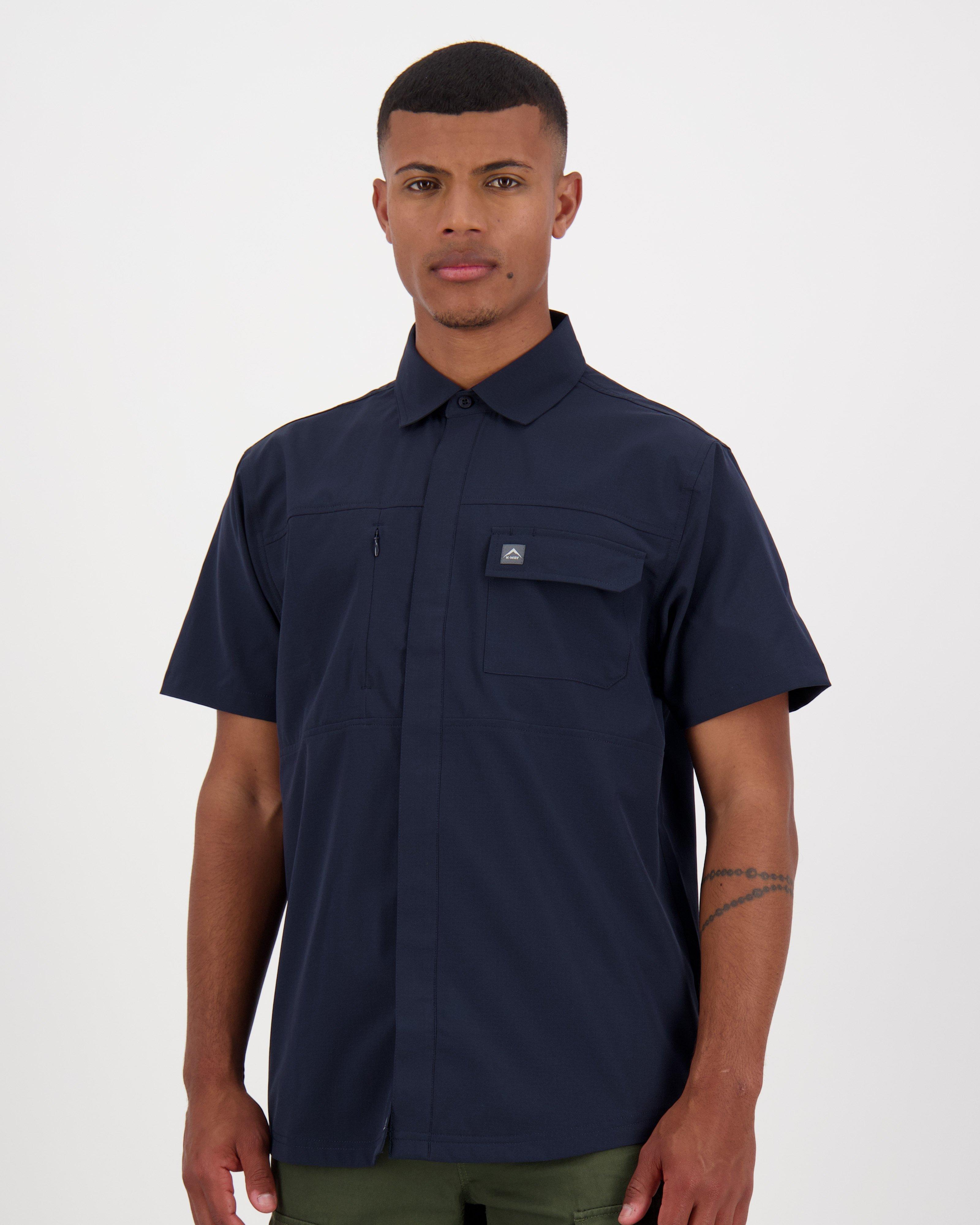 K-Way Men's Explorer Tech Shirt -  Navy