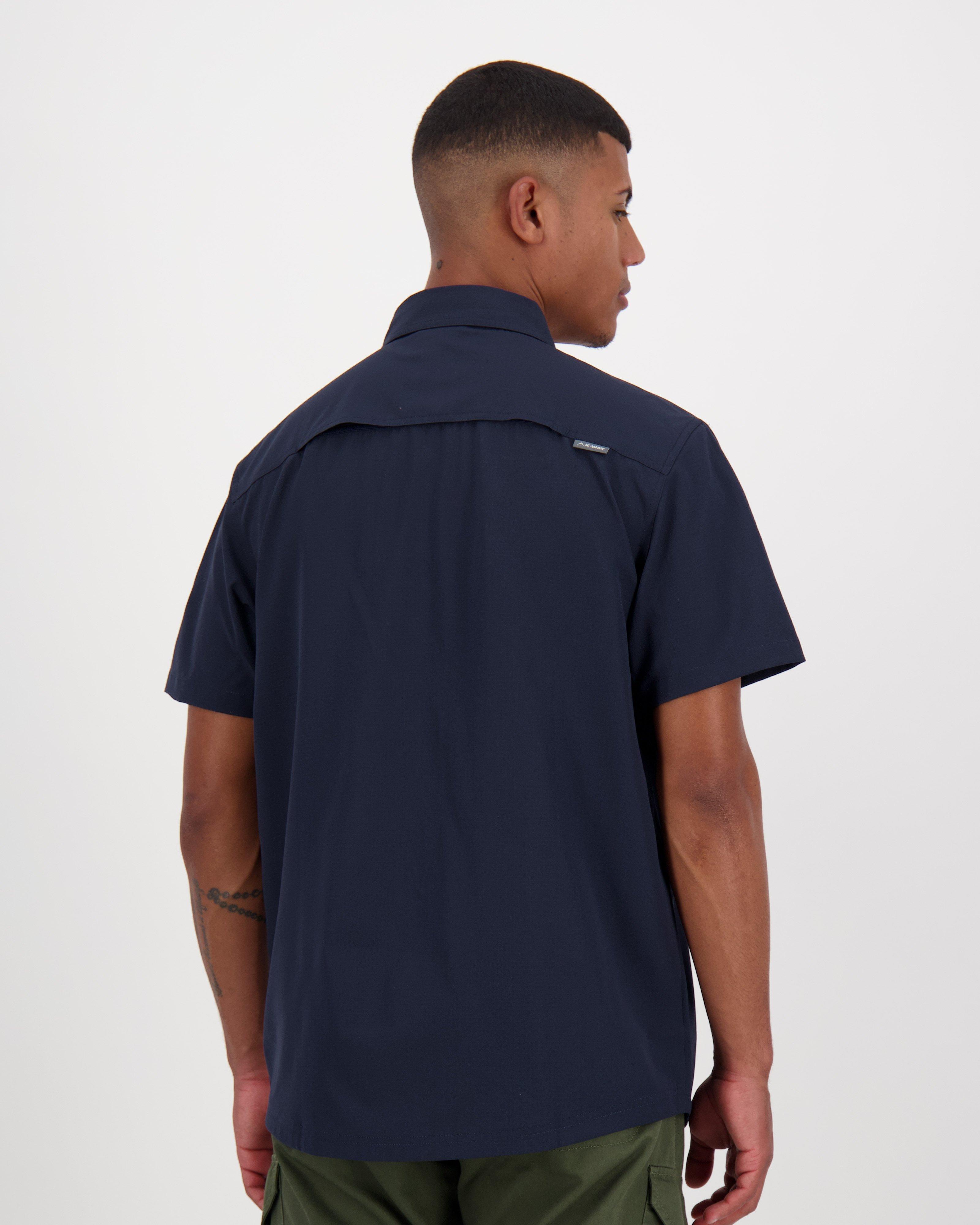 K-Way Men's Explorer Tech Shirt -  Navy