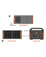 Jackery Explorer 500 Portable Power Station -  black