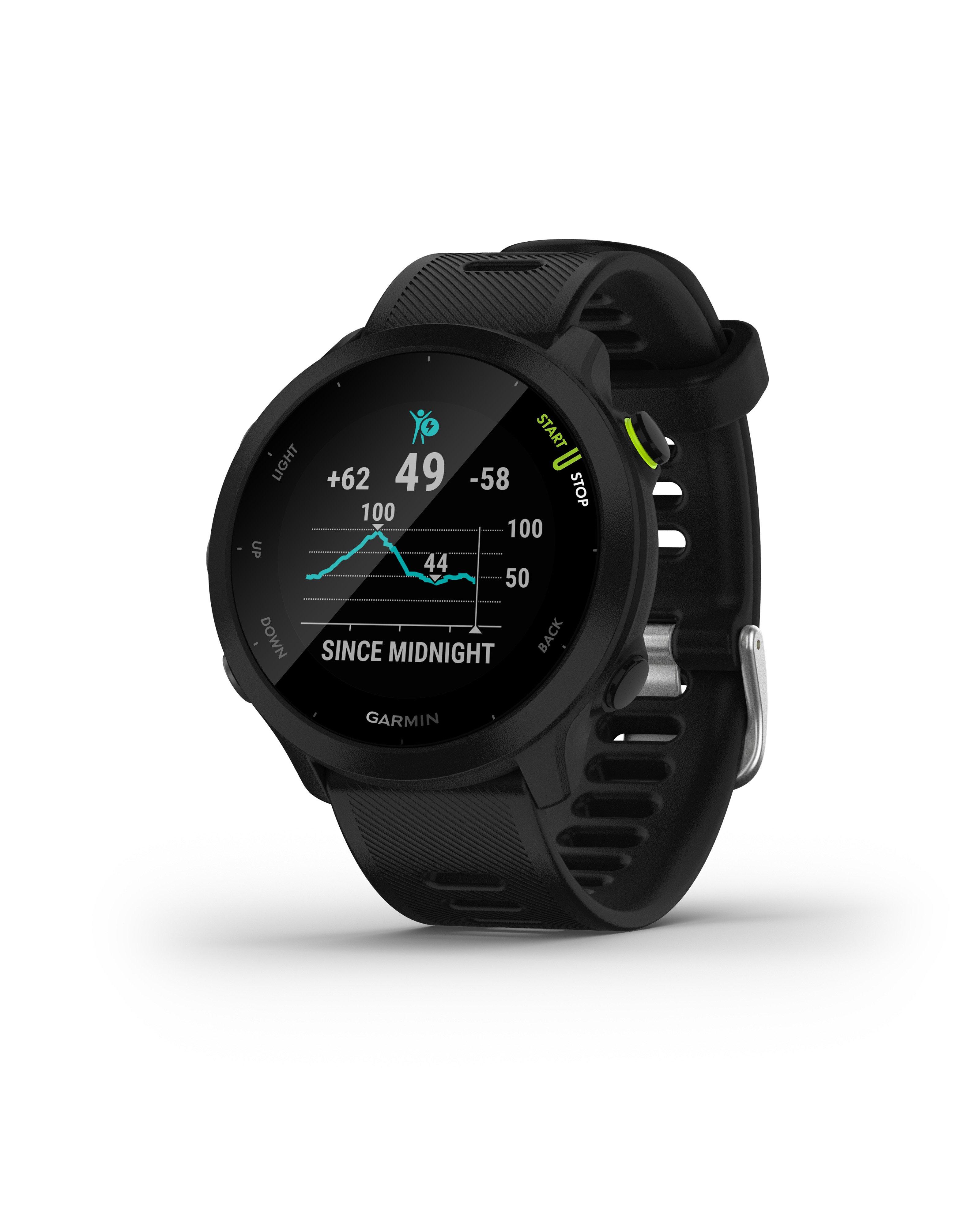 Garmin Forerunner® 55 Running Smartwatch -  Black