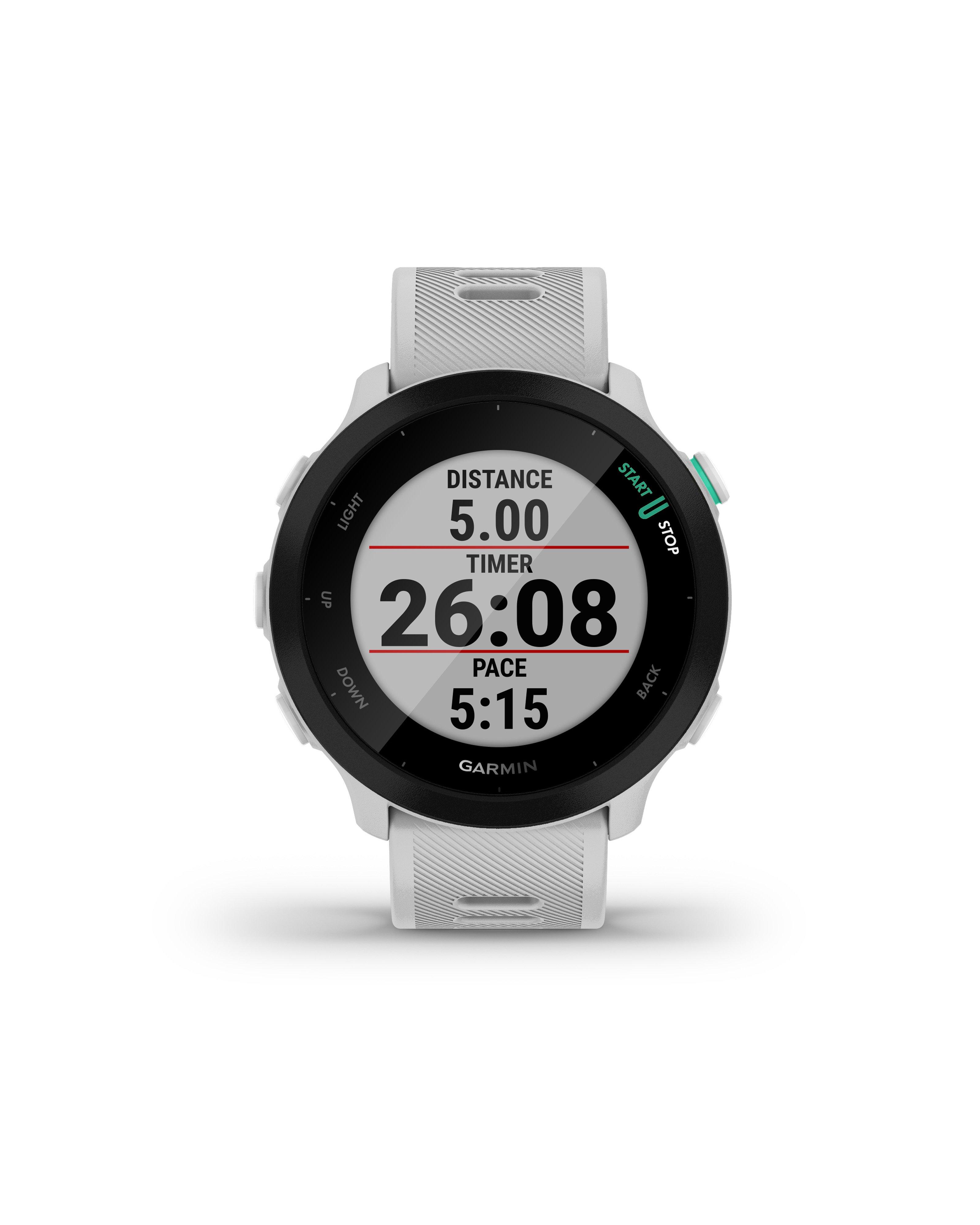 Garmin Forerunner® 55 Running Smartwatch -  White