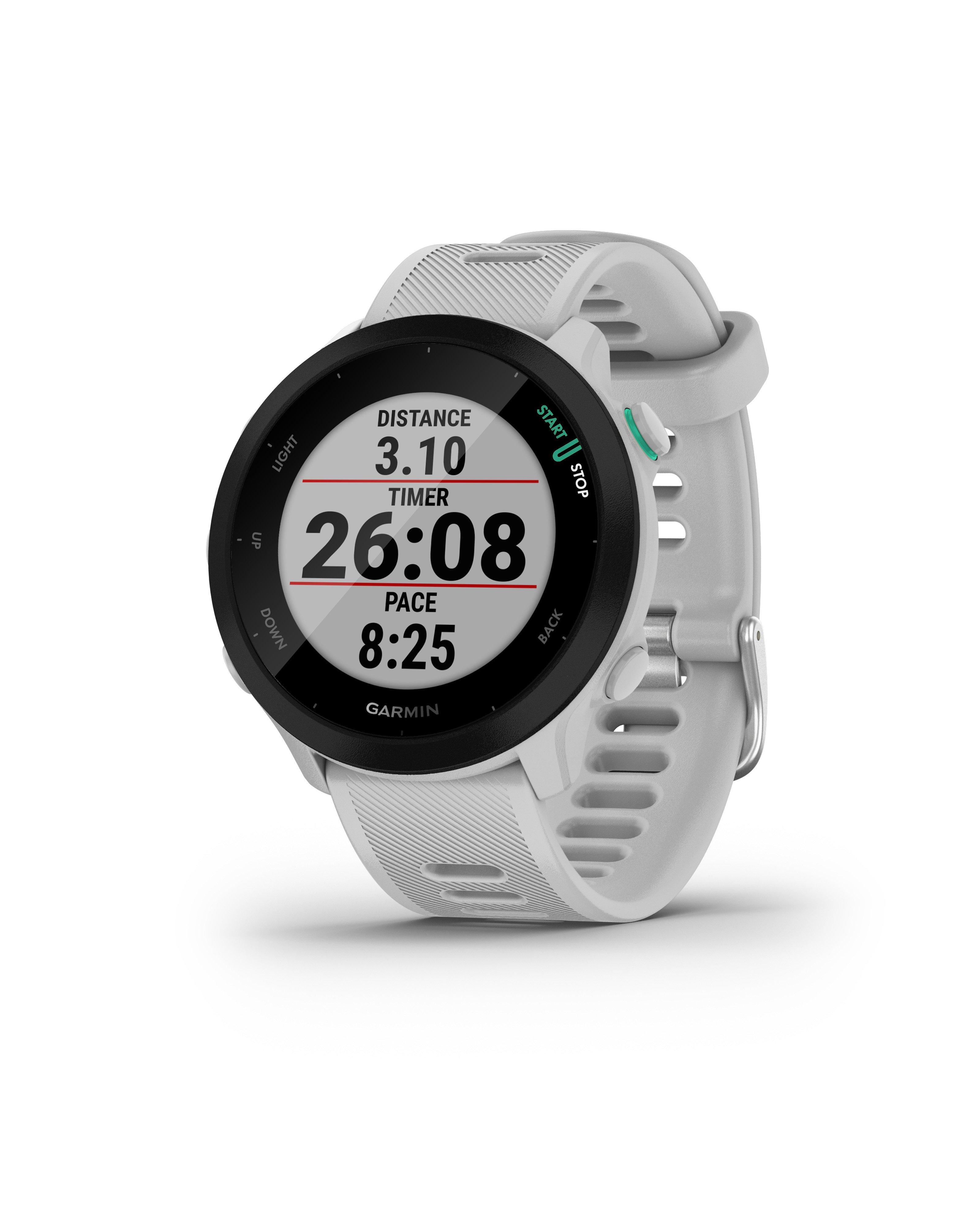 Garmin Forerunner® 55 Running Smartwatch -  White