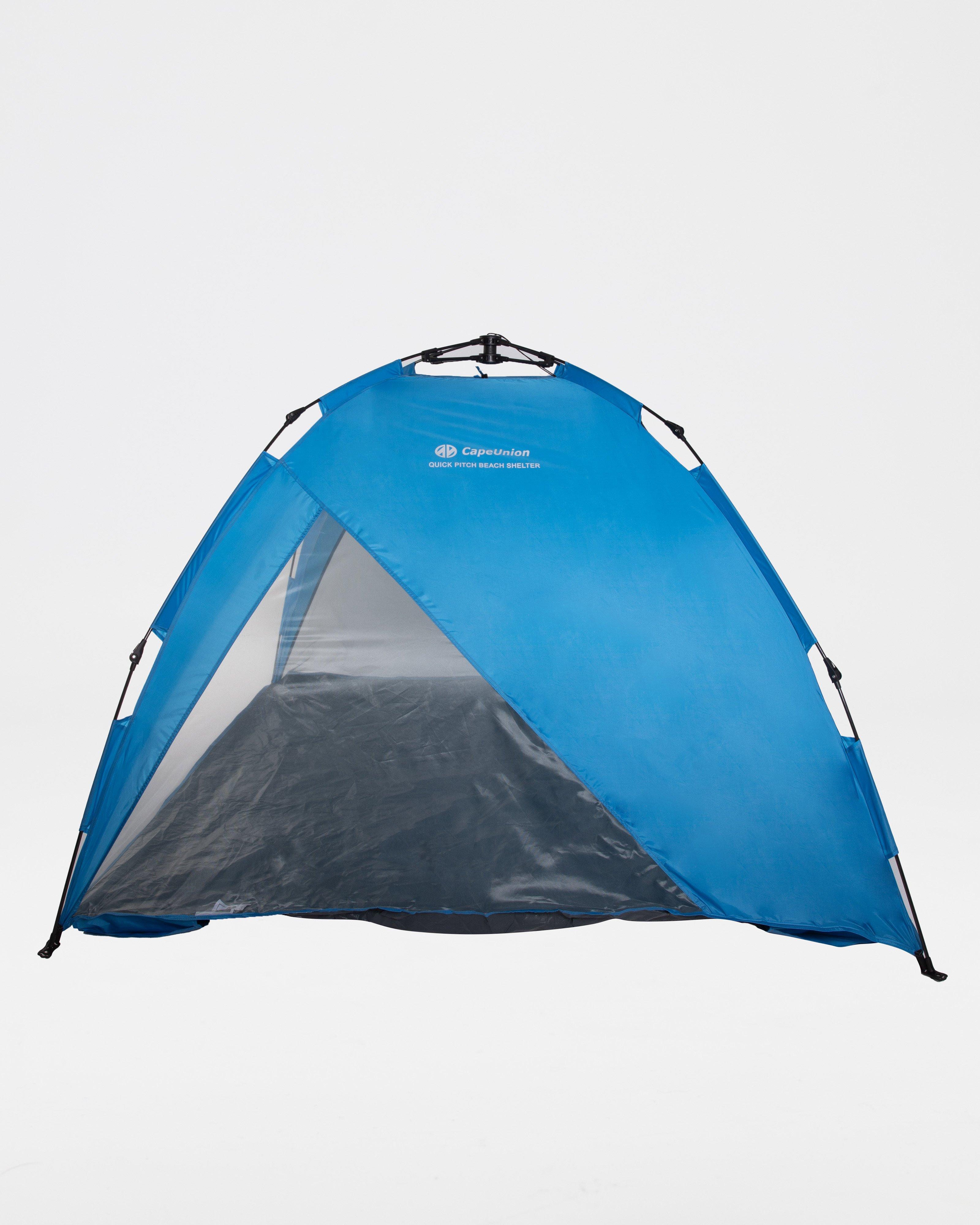 Cape Union Quick Pitch Beach Tent -  Blue