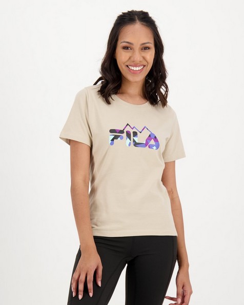 FILA Explore Women's AMO T-Shirt -  tan