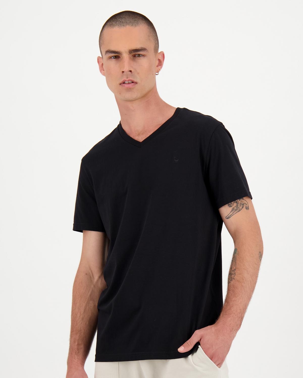 Old Khaki Men's Nico Standard Fit T-Shirt -  Black