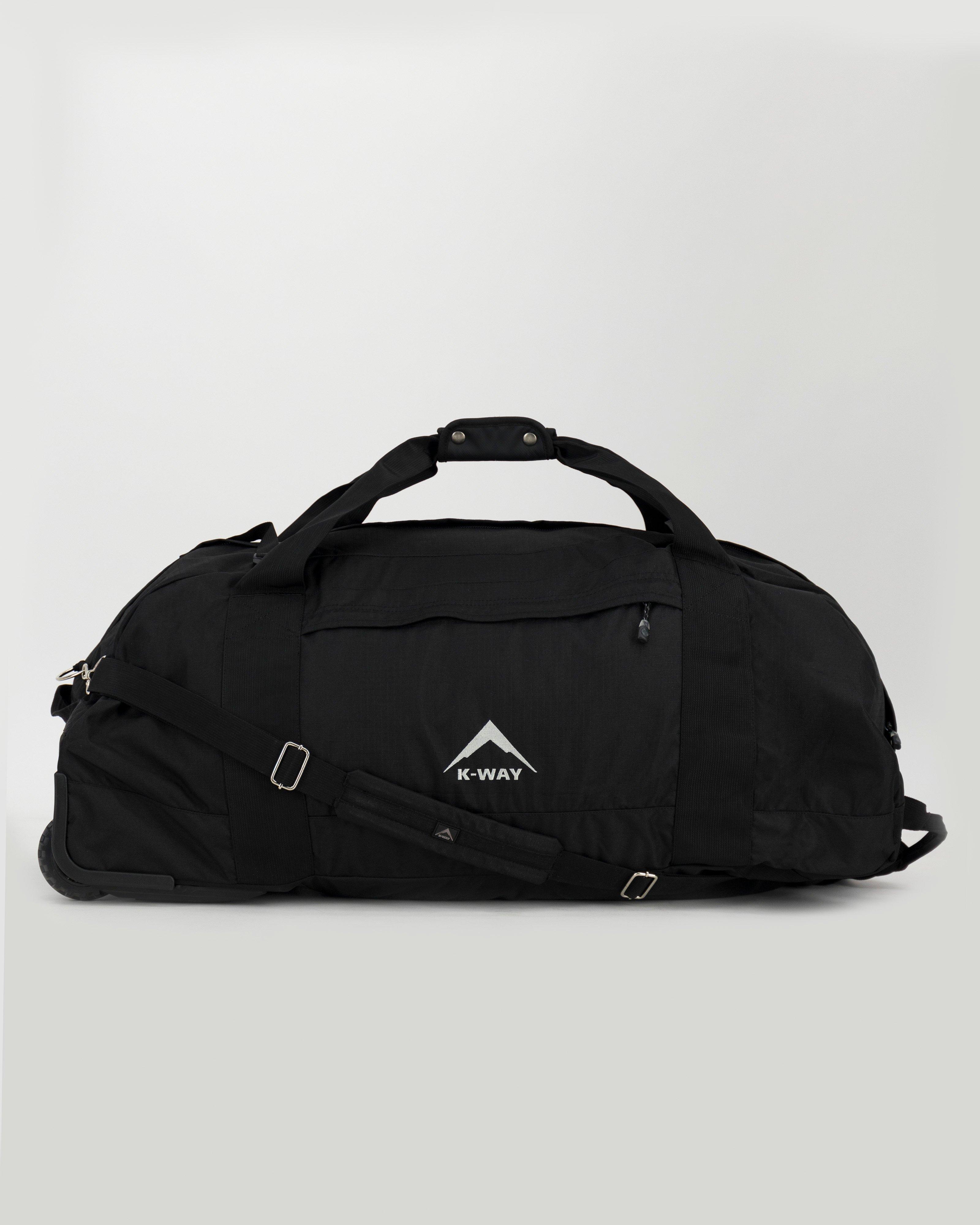 K-Way ECO EVO Wheely Duffel Bag - 125L -  Black