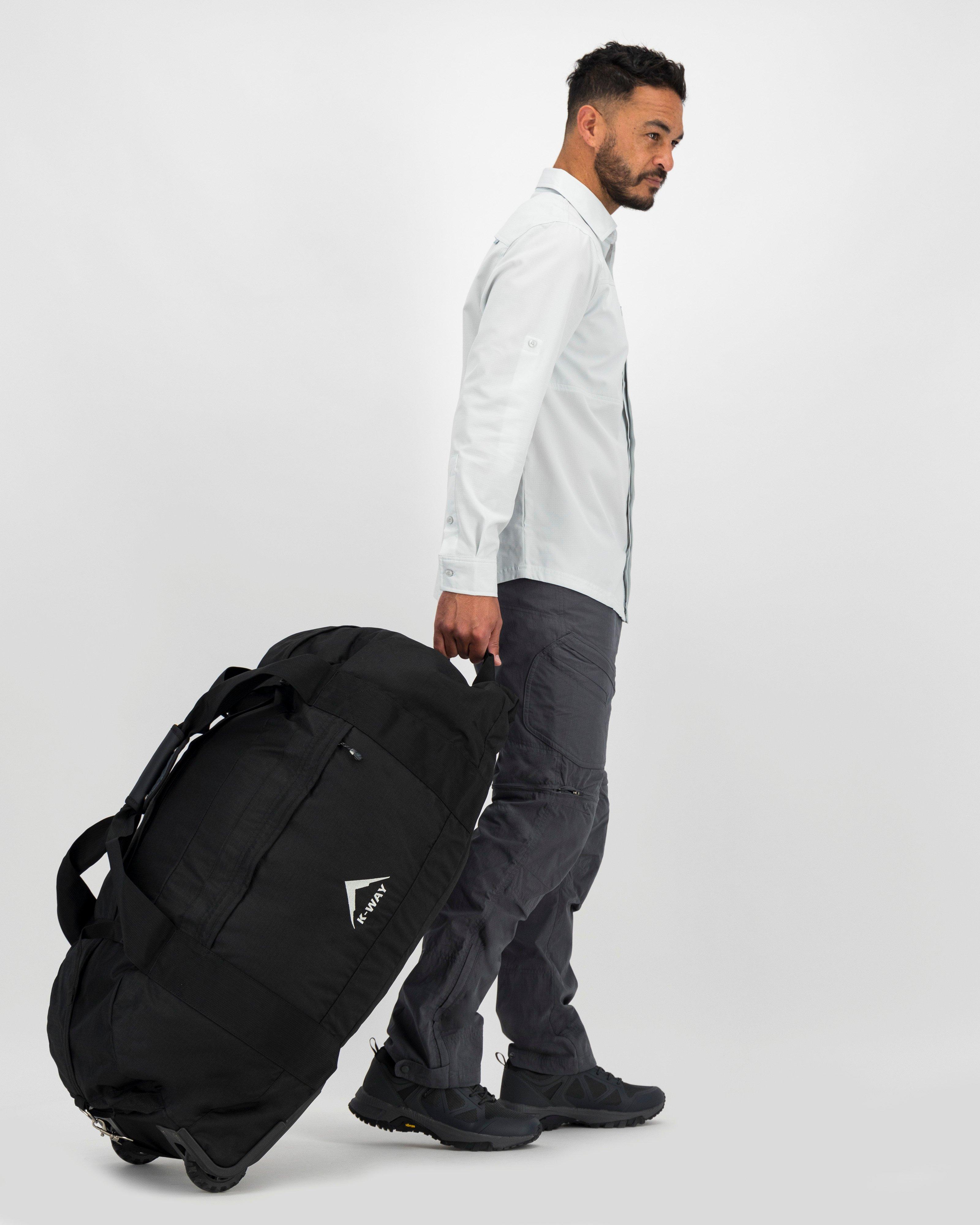 K-Way ECO EVO Wheely Duffel Bag - 125L -  Black