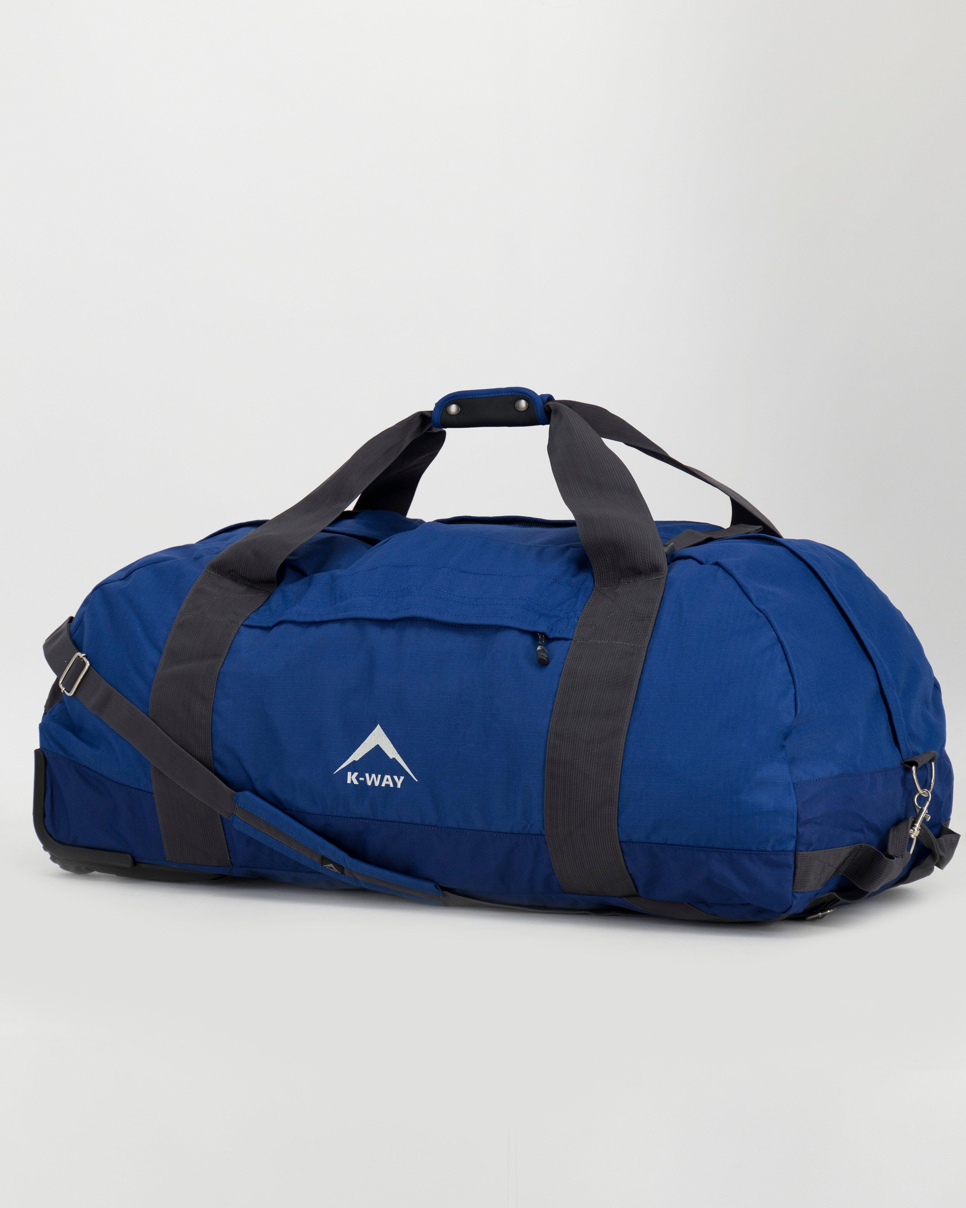 K-Way ECO EVO Wheely Duffel Bag - 125L -  Blue