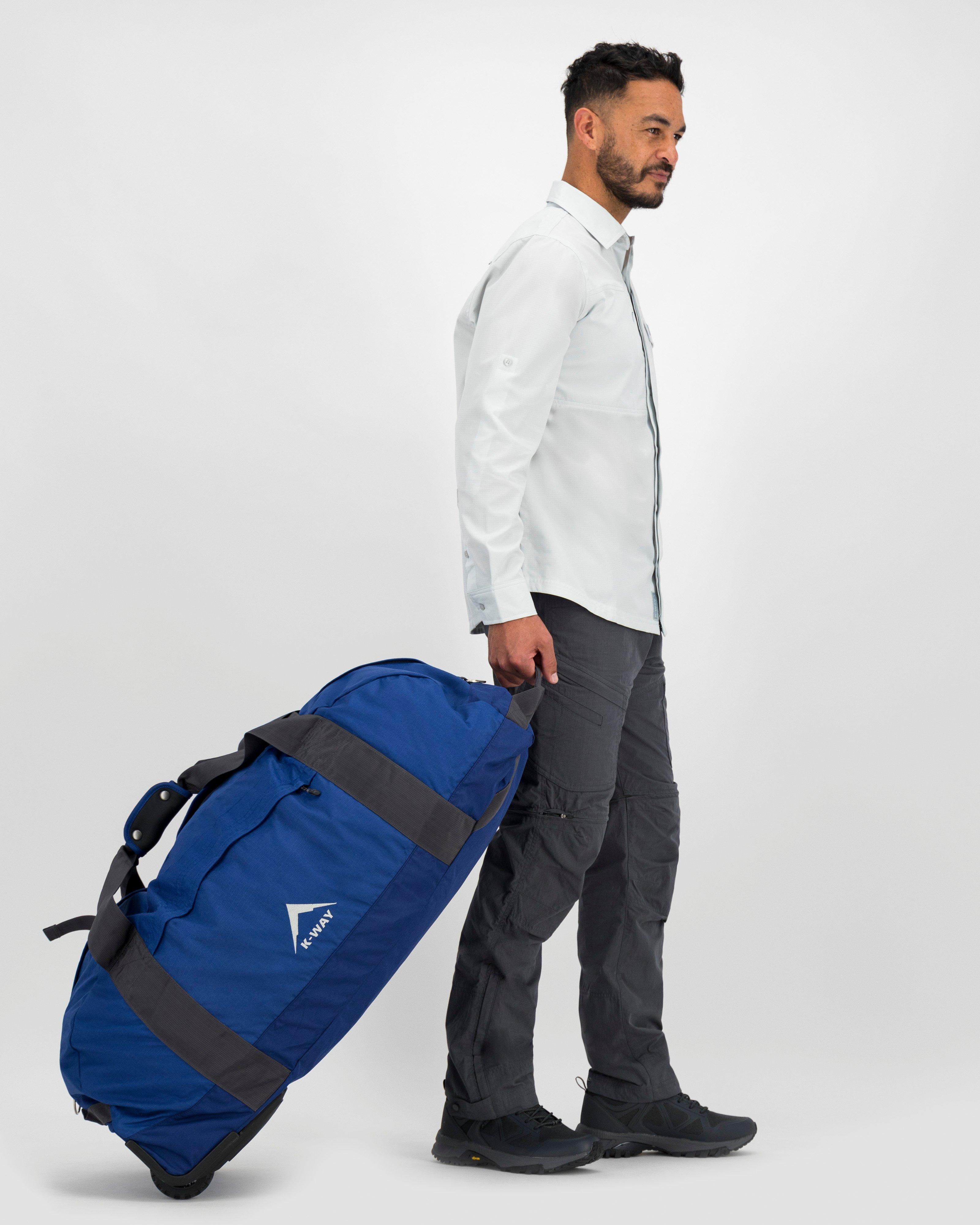 K-Way ECO EVO Wheely Duffel Bag - 125L -  Blue