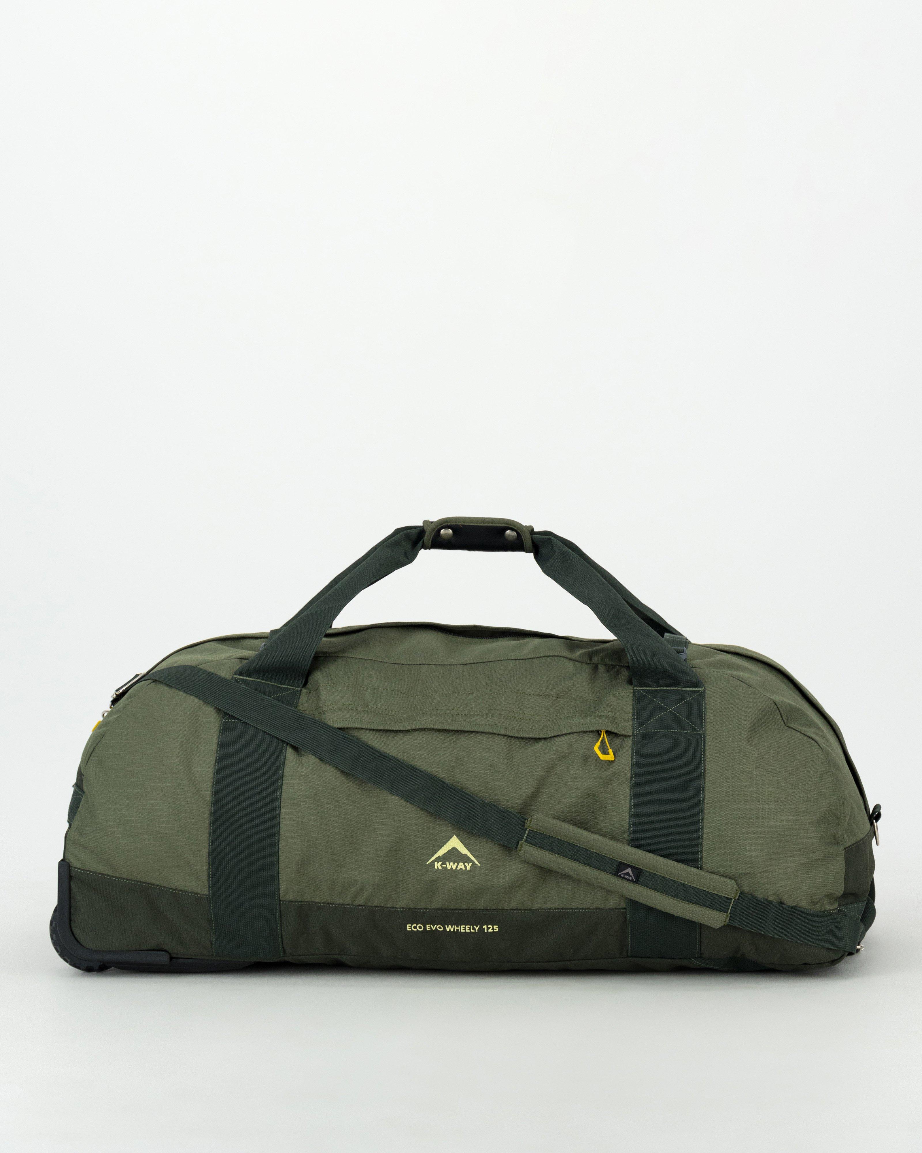 K-Way ECO EVO Wheely Duffel Bag - 125L -  Green