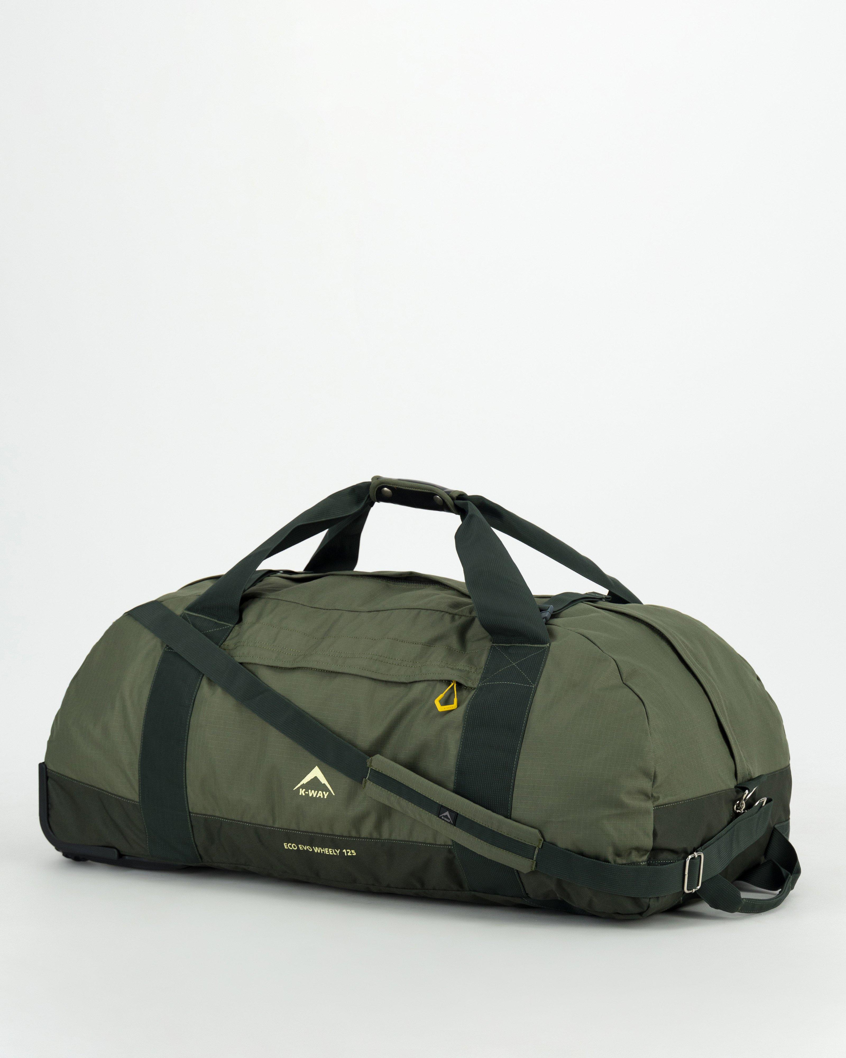 K-Way ECO EVO Wheely Duffel Bag - 125L -  Green