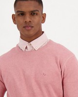 C Holmes 2 Pullover Mens -  dustypink