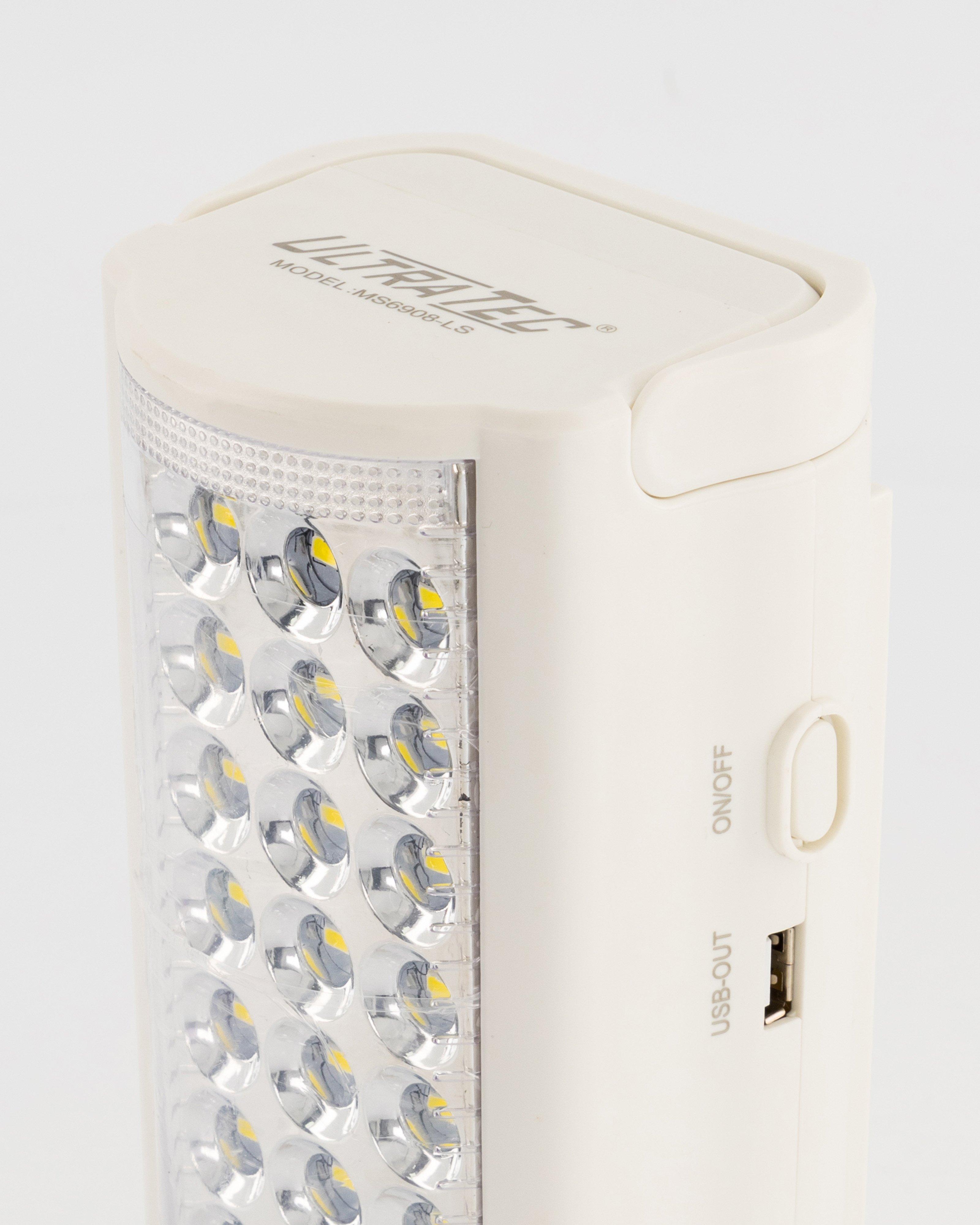 UltraTec Back-Up 800 Lumen Single Lithium Lantern -  No Colour