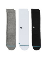 Stance Icon Crew Sock (3 Pack) -  assorted