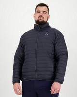 K-Way K-Lite Men's Extended Size Down Jacket -  black