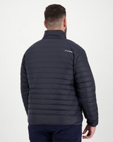 K-Way Men’s K-Lite Down Jacket Extended Size Range -  black