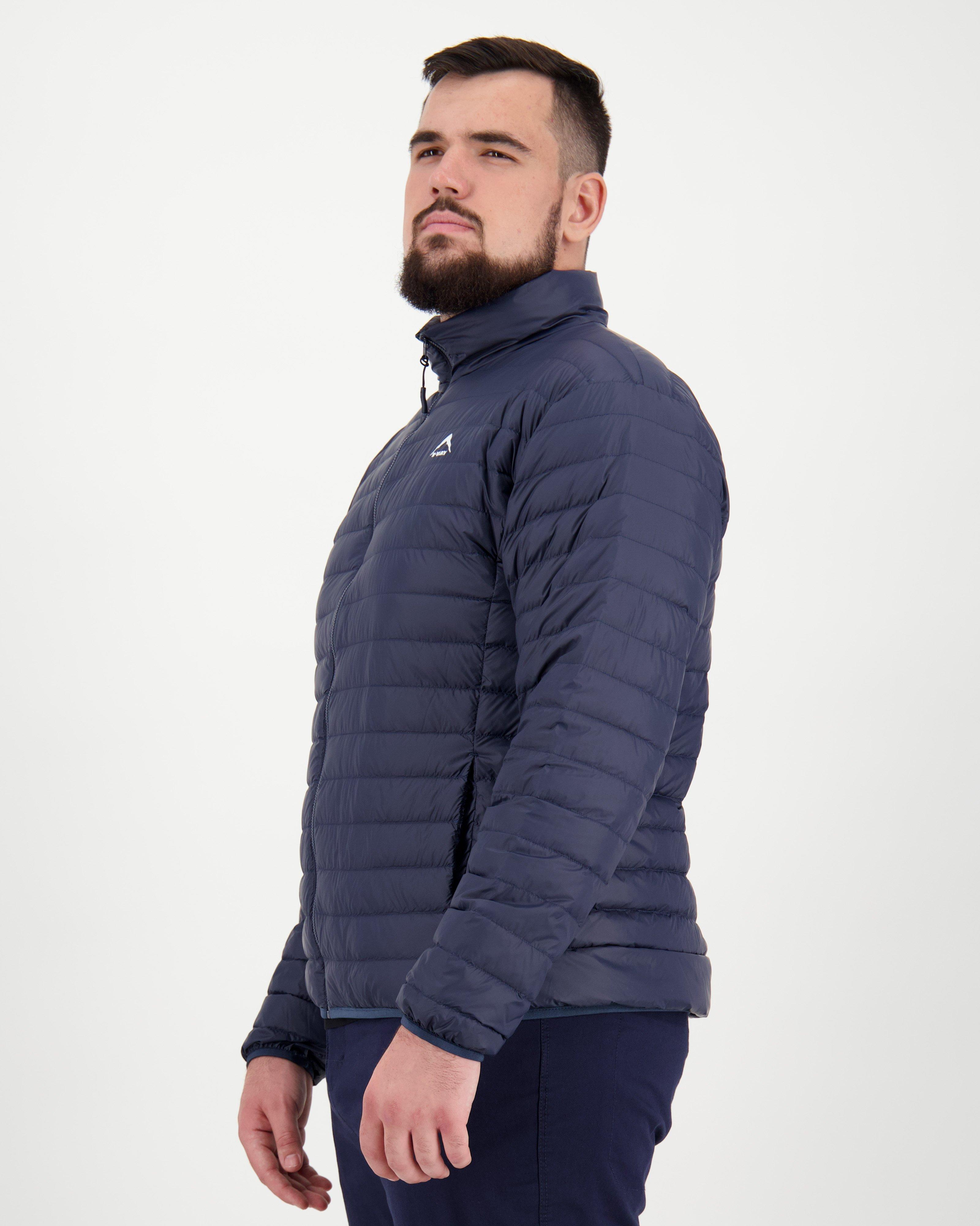 K-Way K-Lite Men's Down Jacket Extended Sizes -  Navy