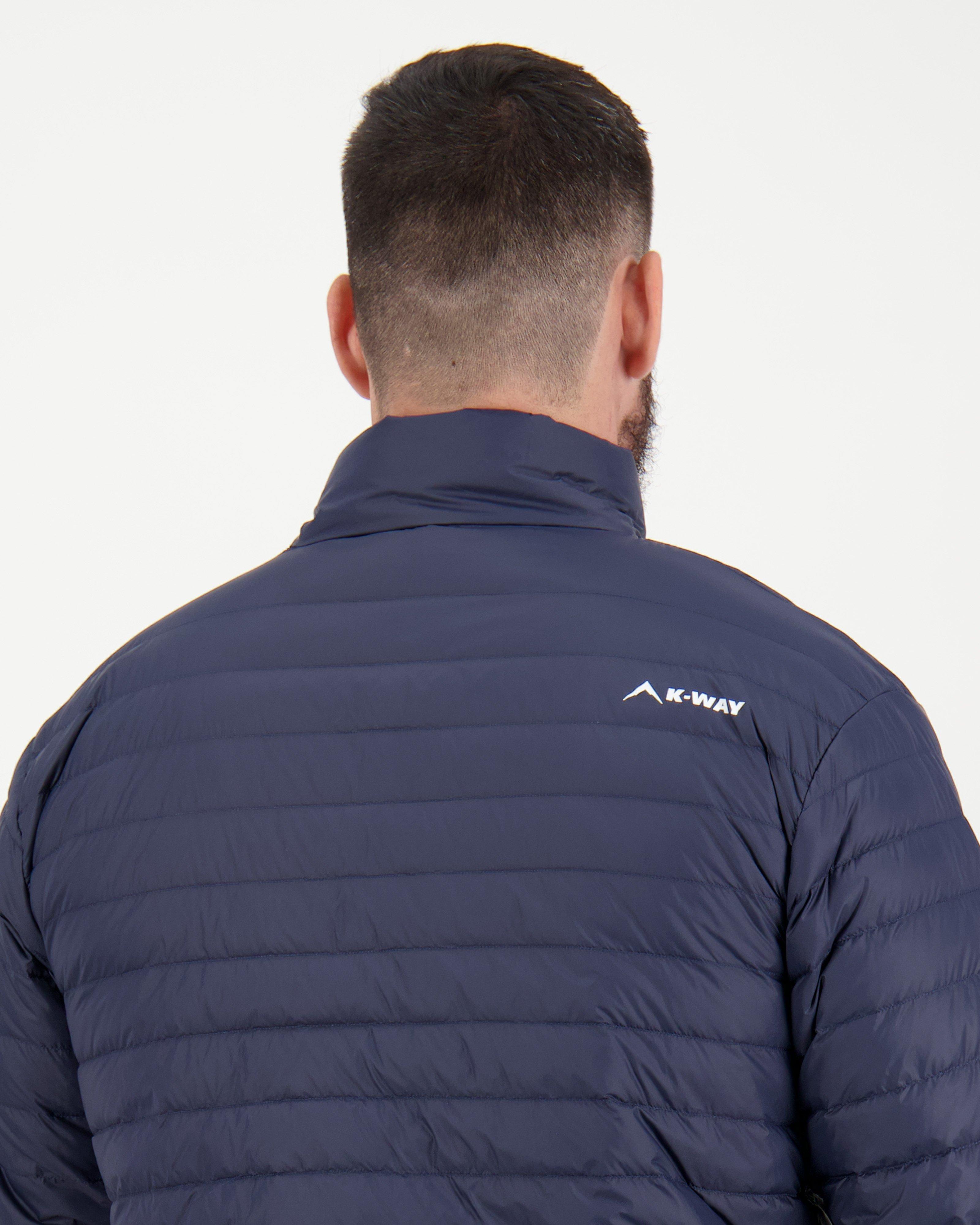 K-Way K-Lite Men's Down Jacket Extended Sizes -  Navy