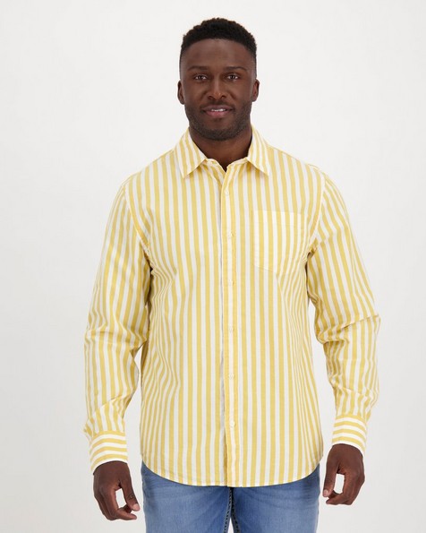 Old Khaki Men's Jackson Regular Fit Shirt -  yellow
