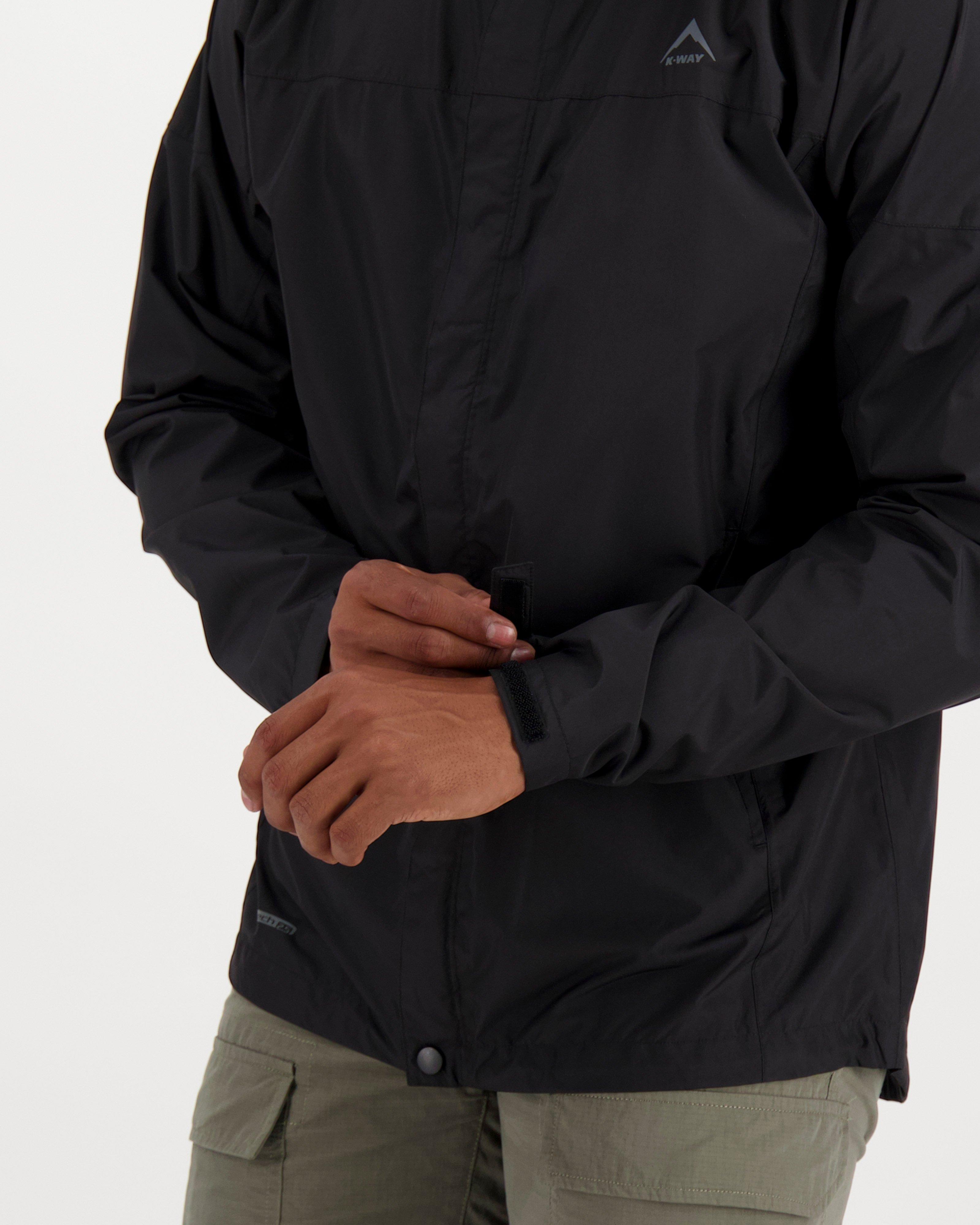 K-Way Men's Glacier 2.5L Shell Jacket -  Black