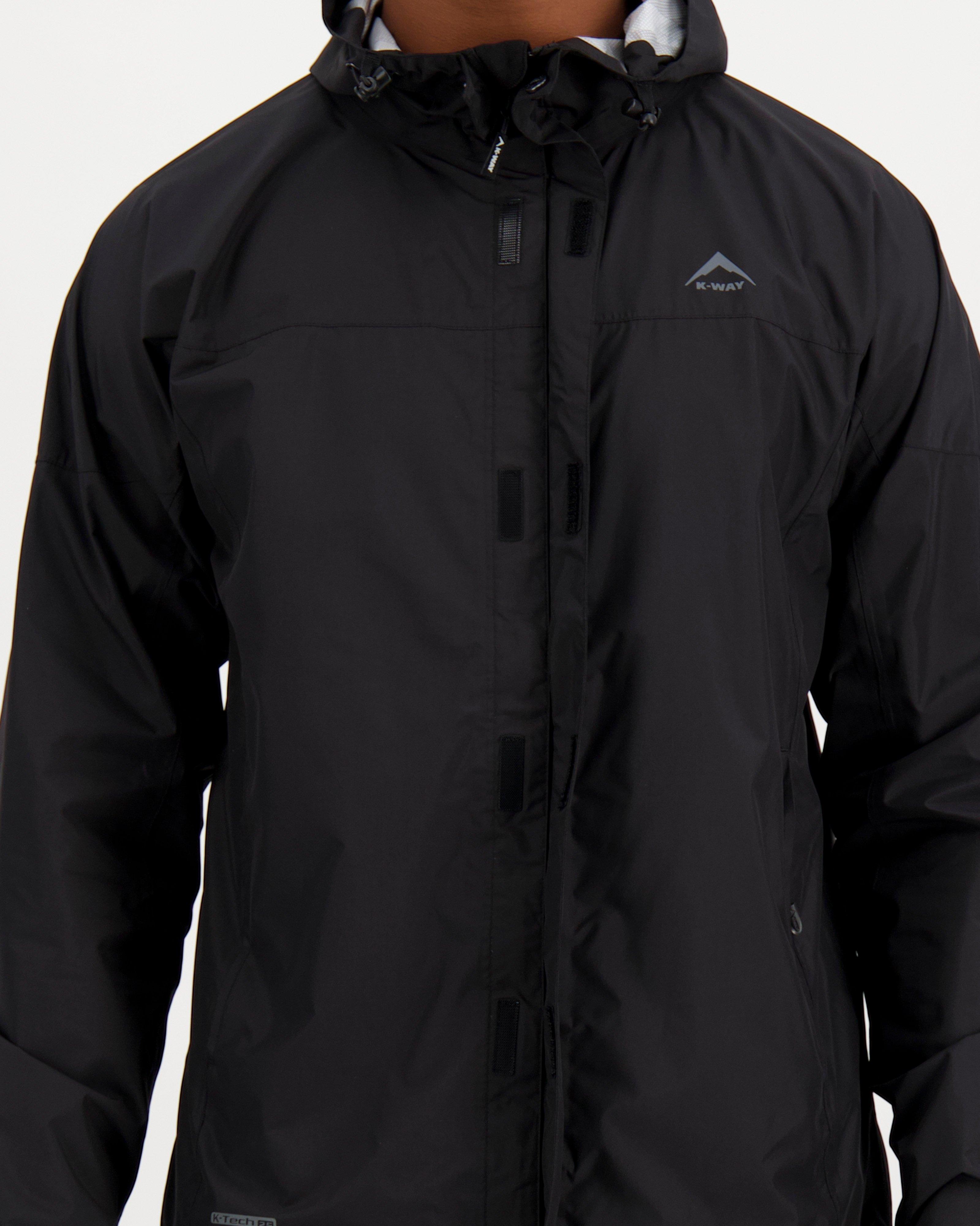 K-Way Men's Glacier 2.5L Shell Jacket -  Black