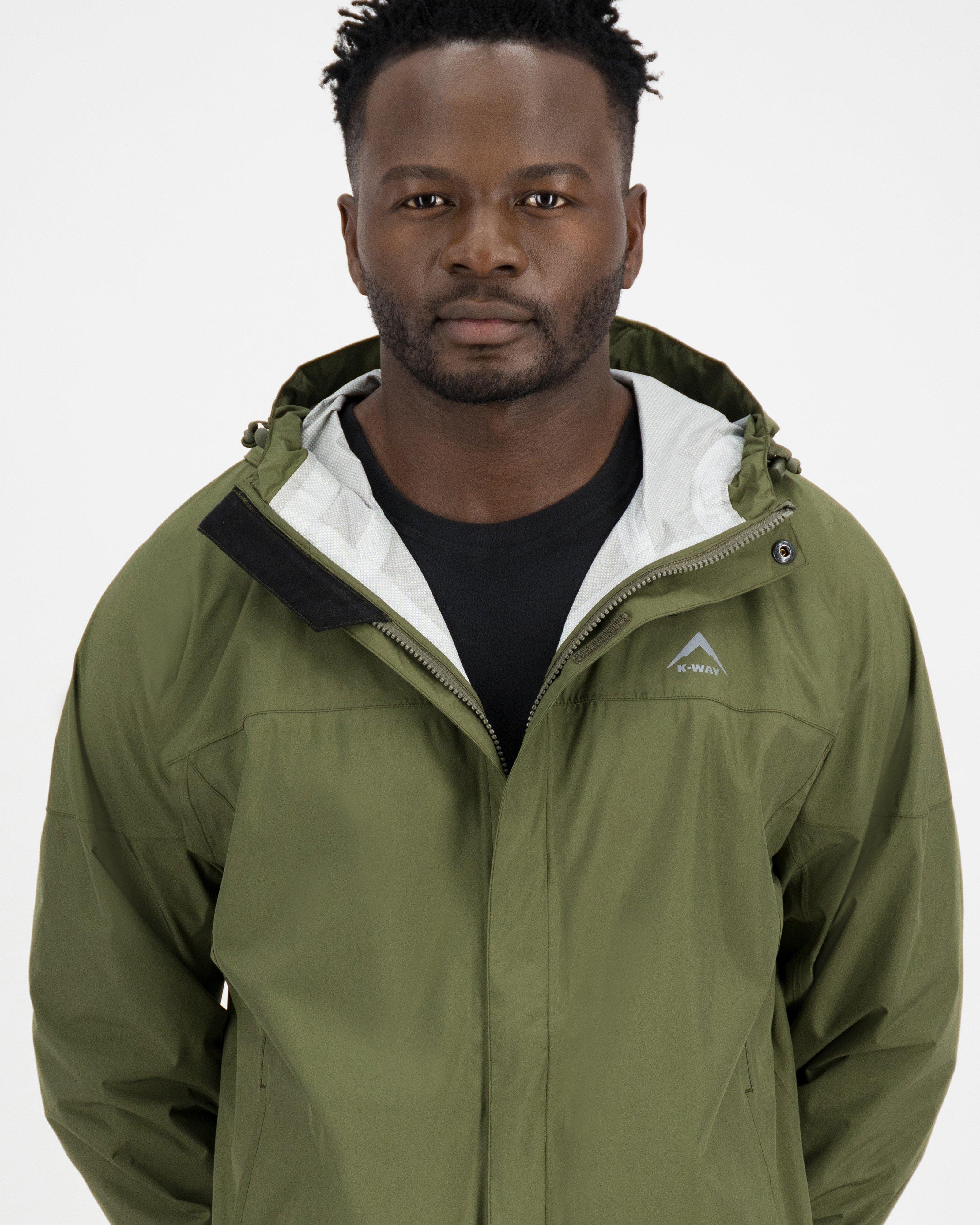 K way discount men s rain jacket