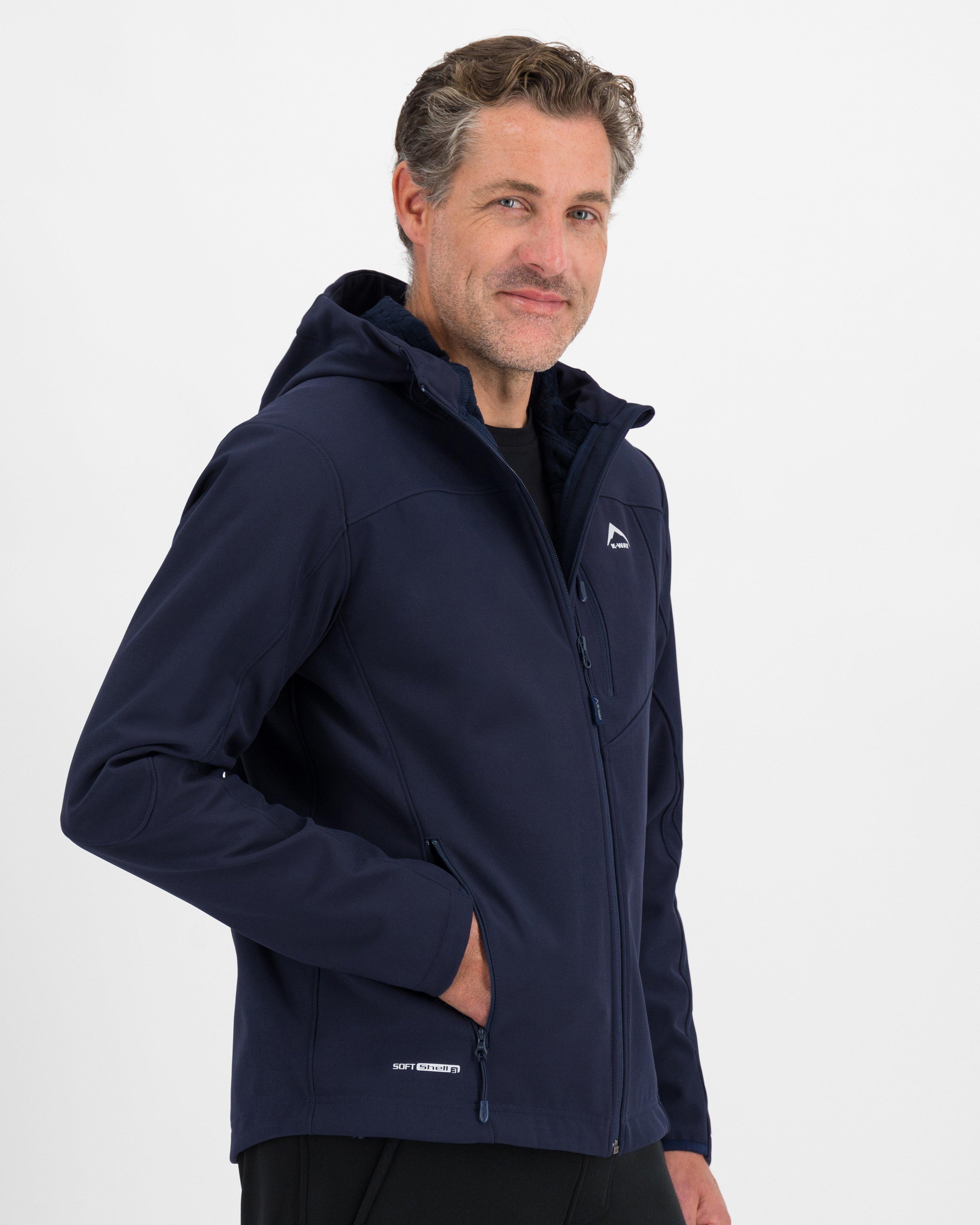 K-Way Men's Apex Softshell Hoodie | Cape Union Mart