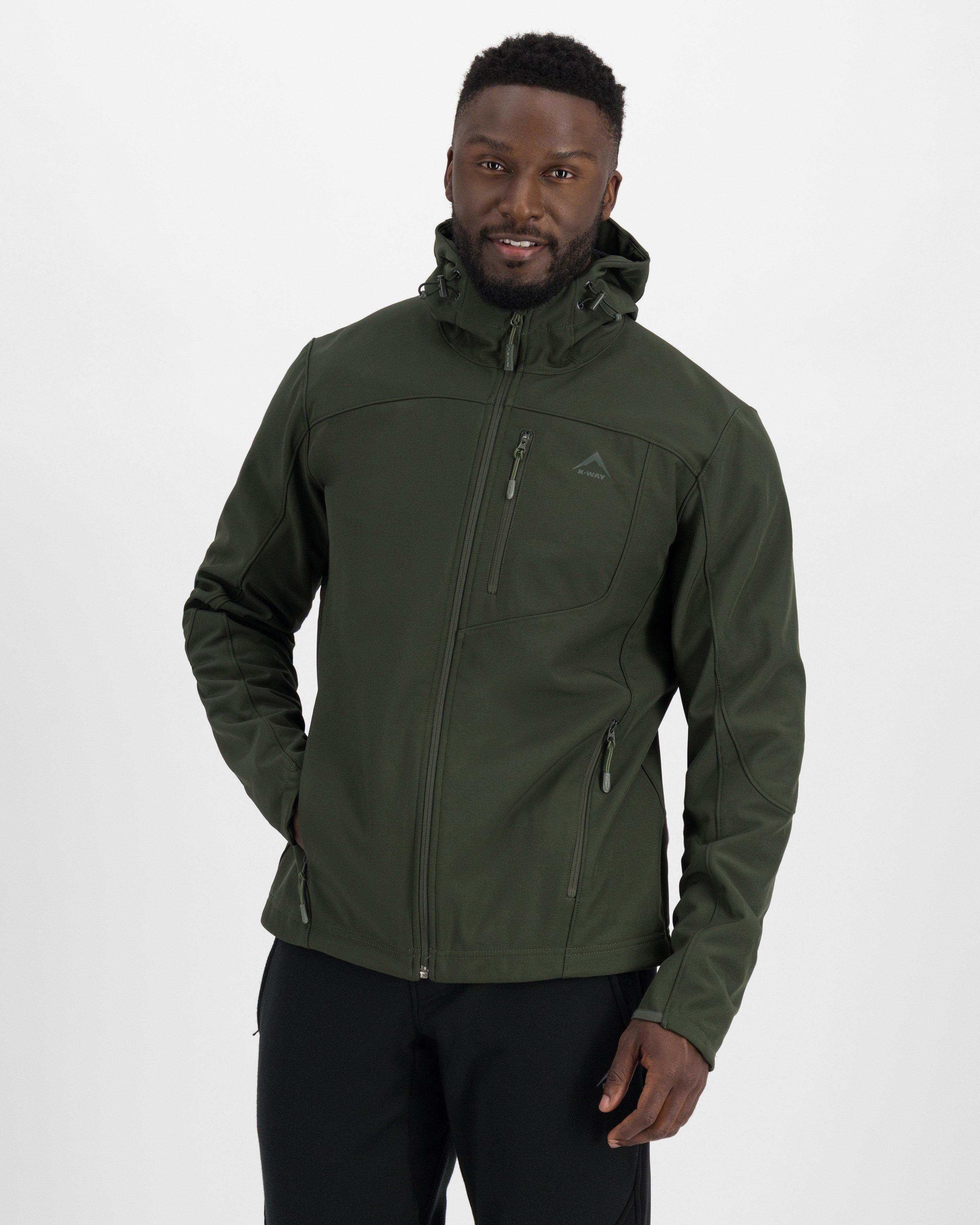 K-Way Men's Apex Softshell Hoodie | Cape Union Mart