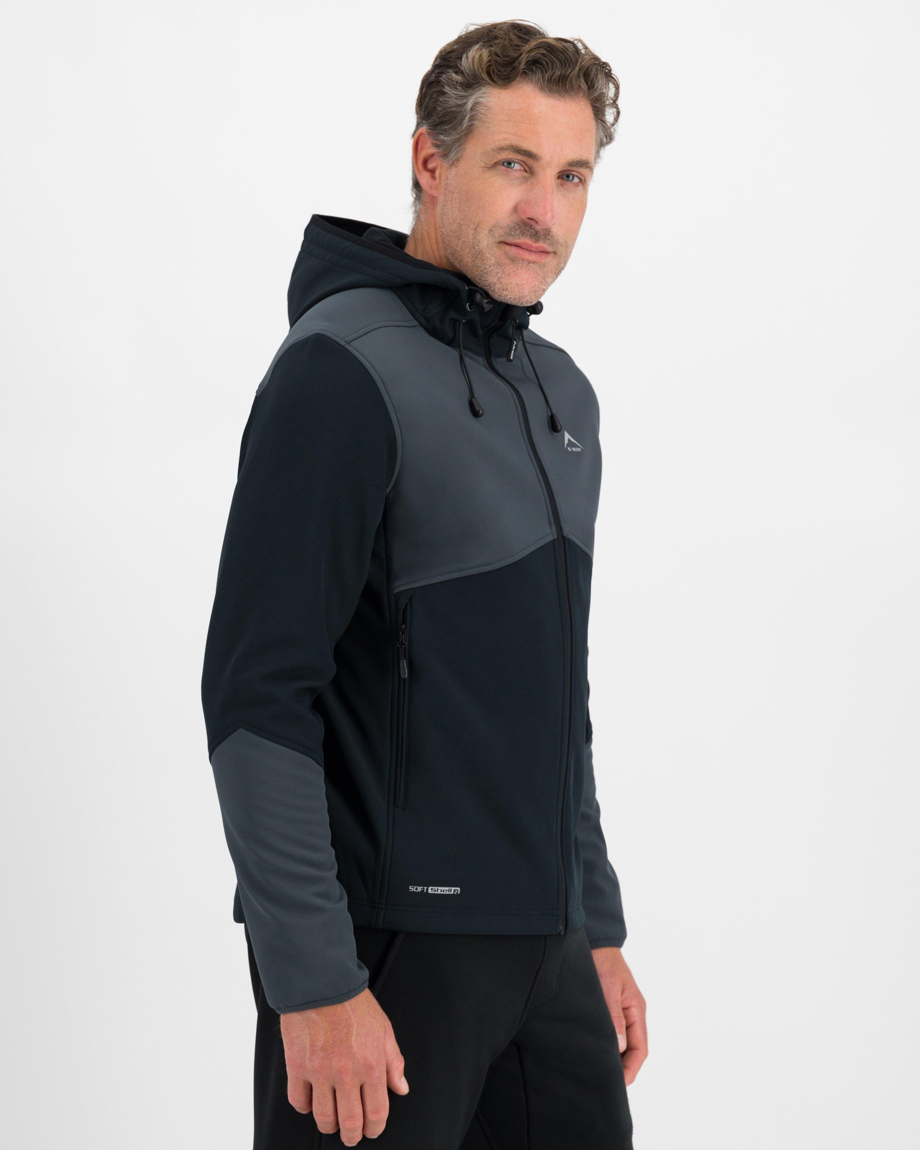 K-Way Men's Benji Softshell Hoodie