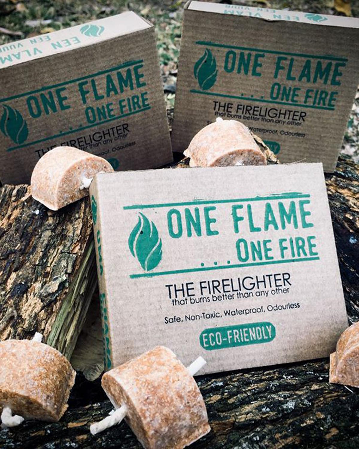 One Flame One Fire Firelighters Sixpack  -  No Colour