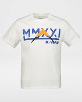 K-Way MMXXI Graphic T-Shirt -  white