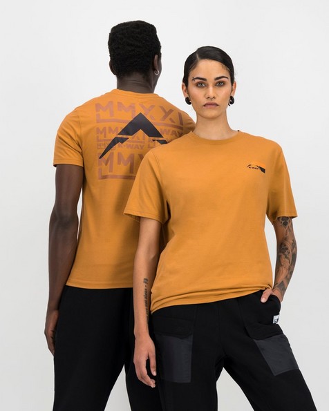 K-Way MMXXI Graphic T-Shirt -  copper
