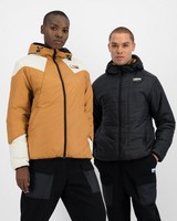 K-Way MMXXI City Scape Reversible Down Jacket -  copper