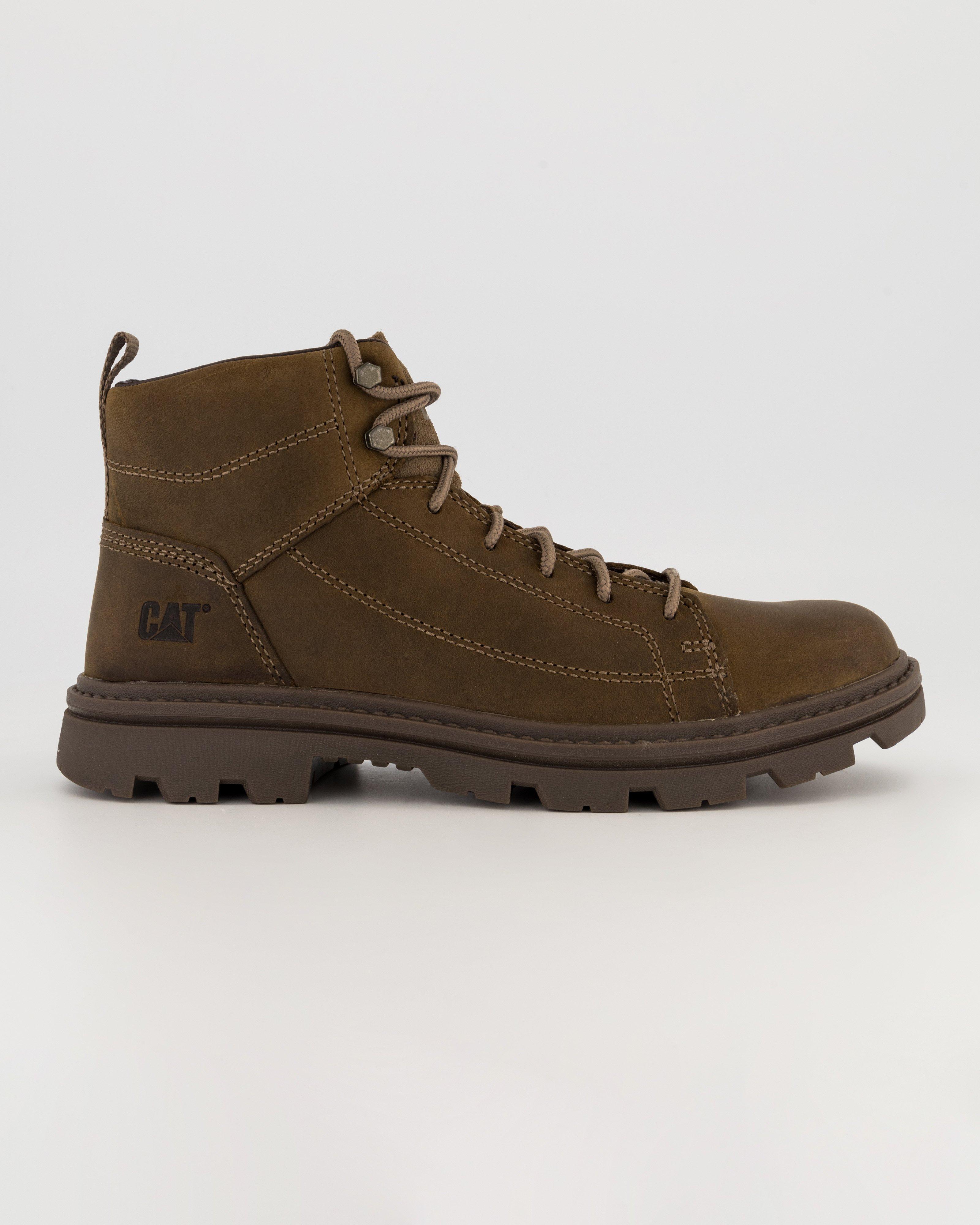 mens casual high top boots