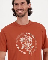 Old Khaki Men's Will T-Shirt -  orange