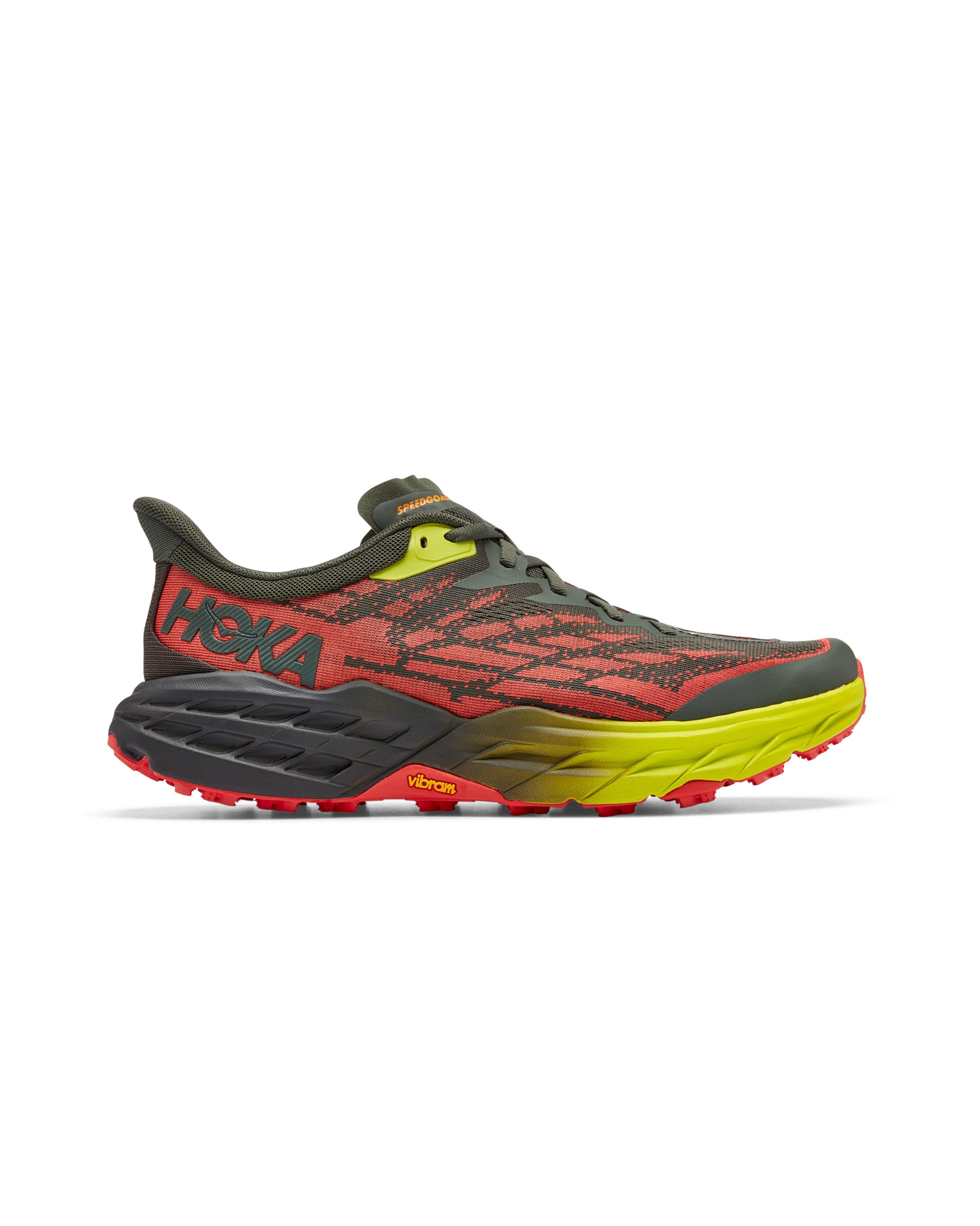 HOKA Men's Speedgoat 5 Wide Trail Running Shoes -  Black