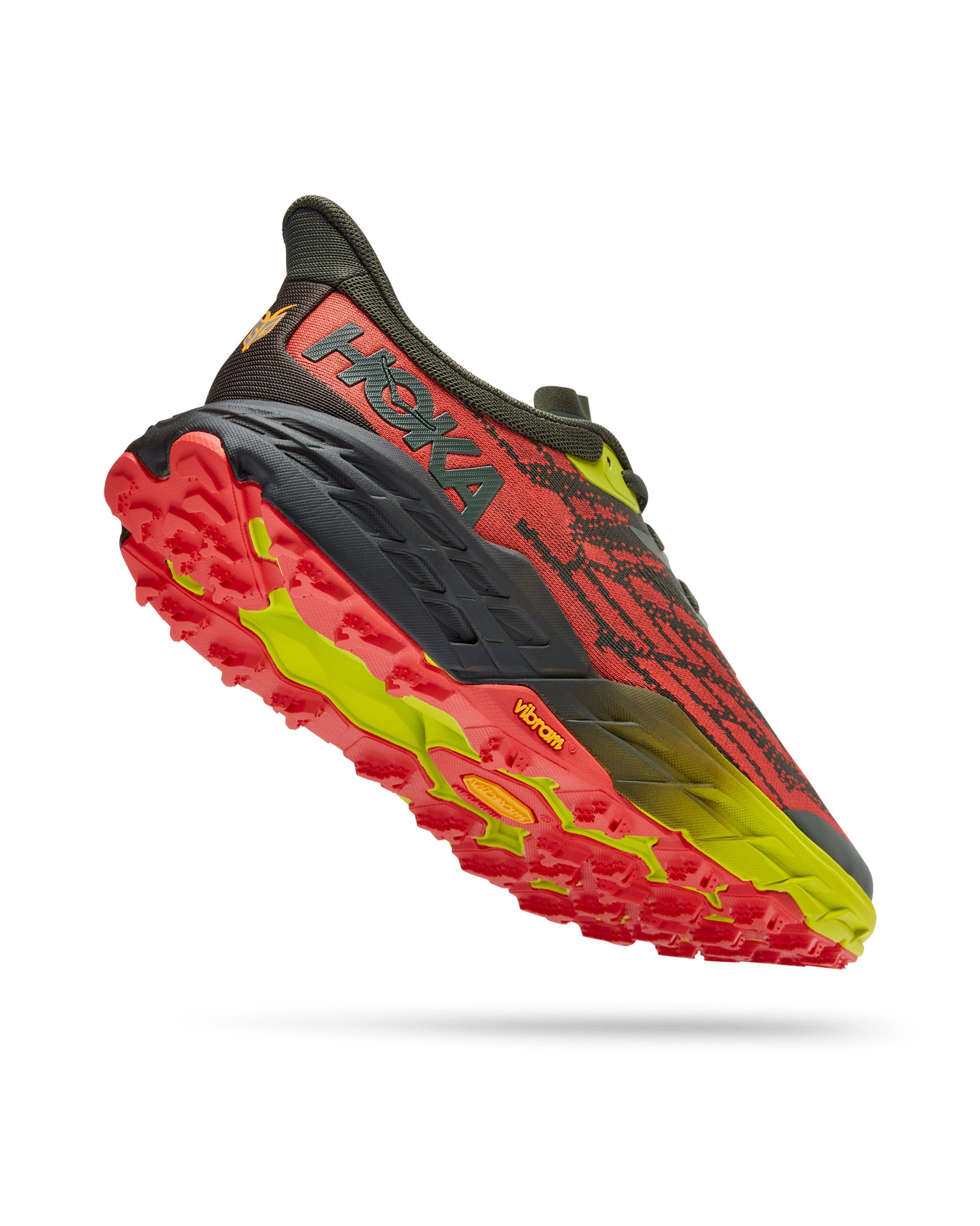 HOKA Men's Speedgoat 5 Wide Trail Running Shoes -  Black