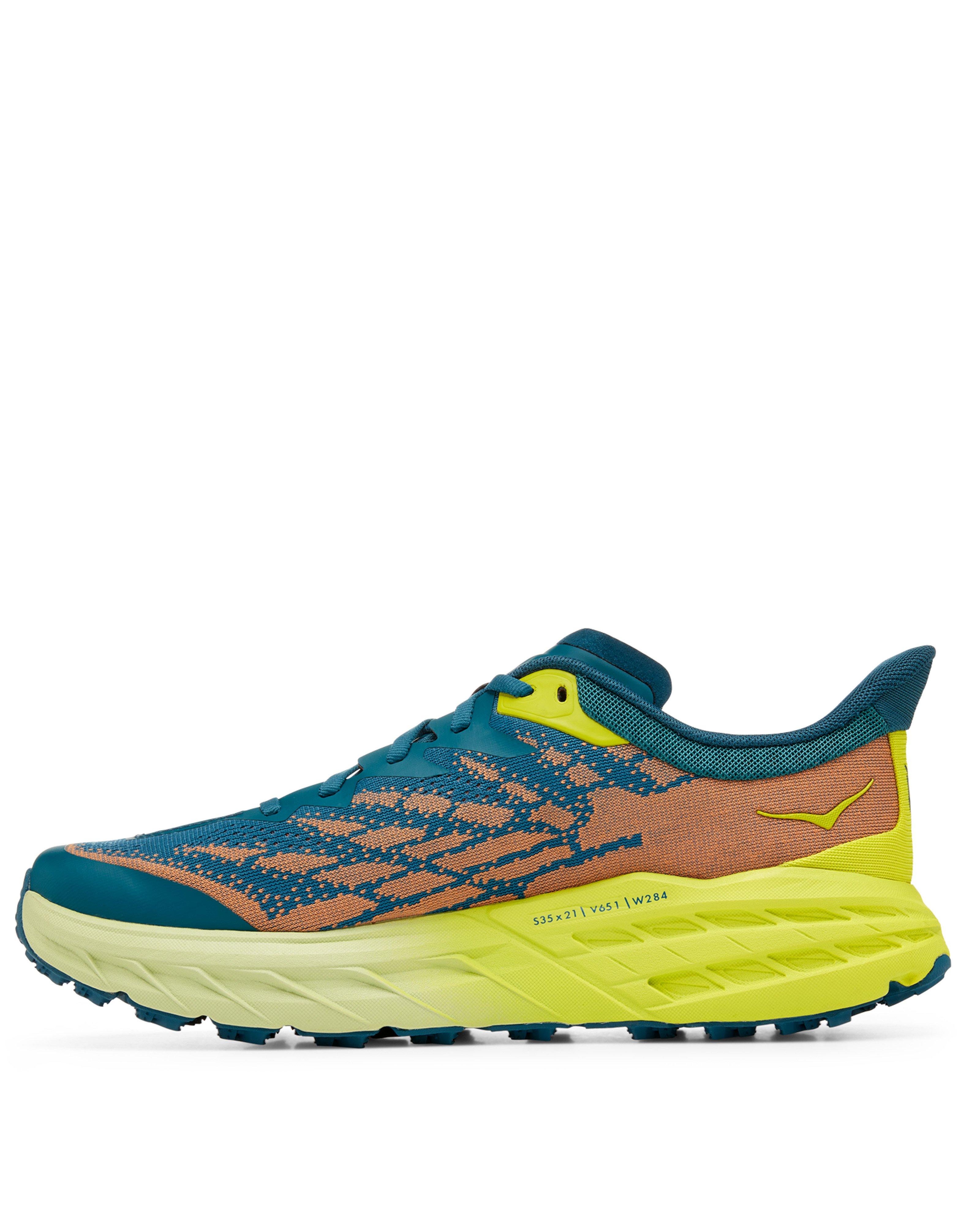 HOKA Men's Speedgoat 5 Wide Trail Running Shoes -  Yellow