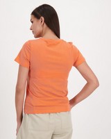 Rare Earth Women's Jenni Knit T-Shirt -  coral