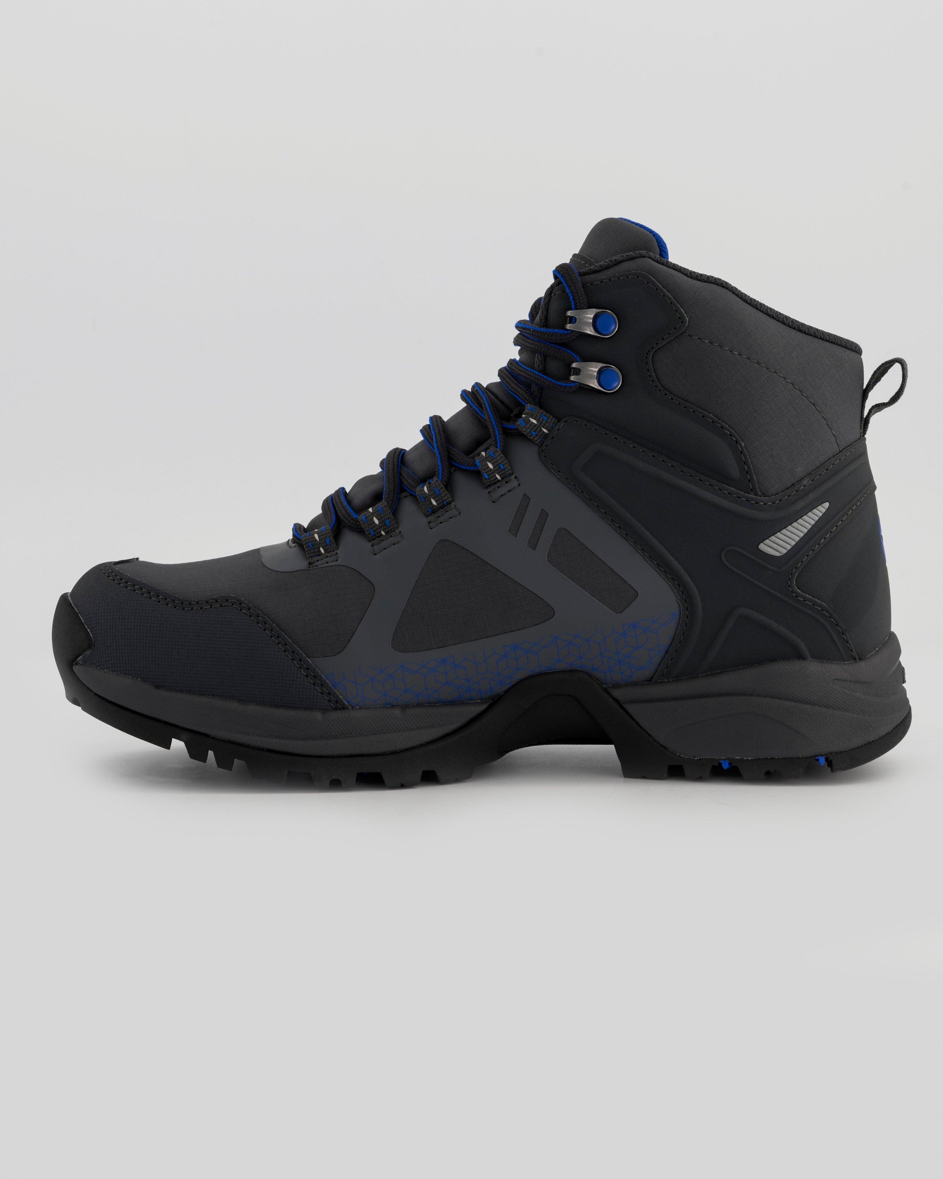 Hi-Tec Men's V-Lite Psych Waterproof Hiking Boots -  Black