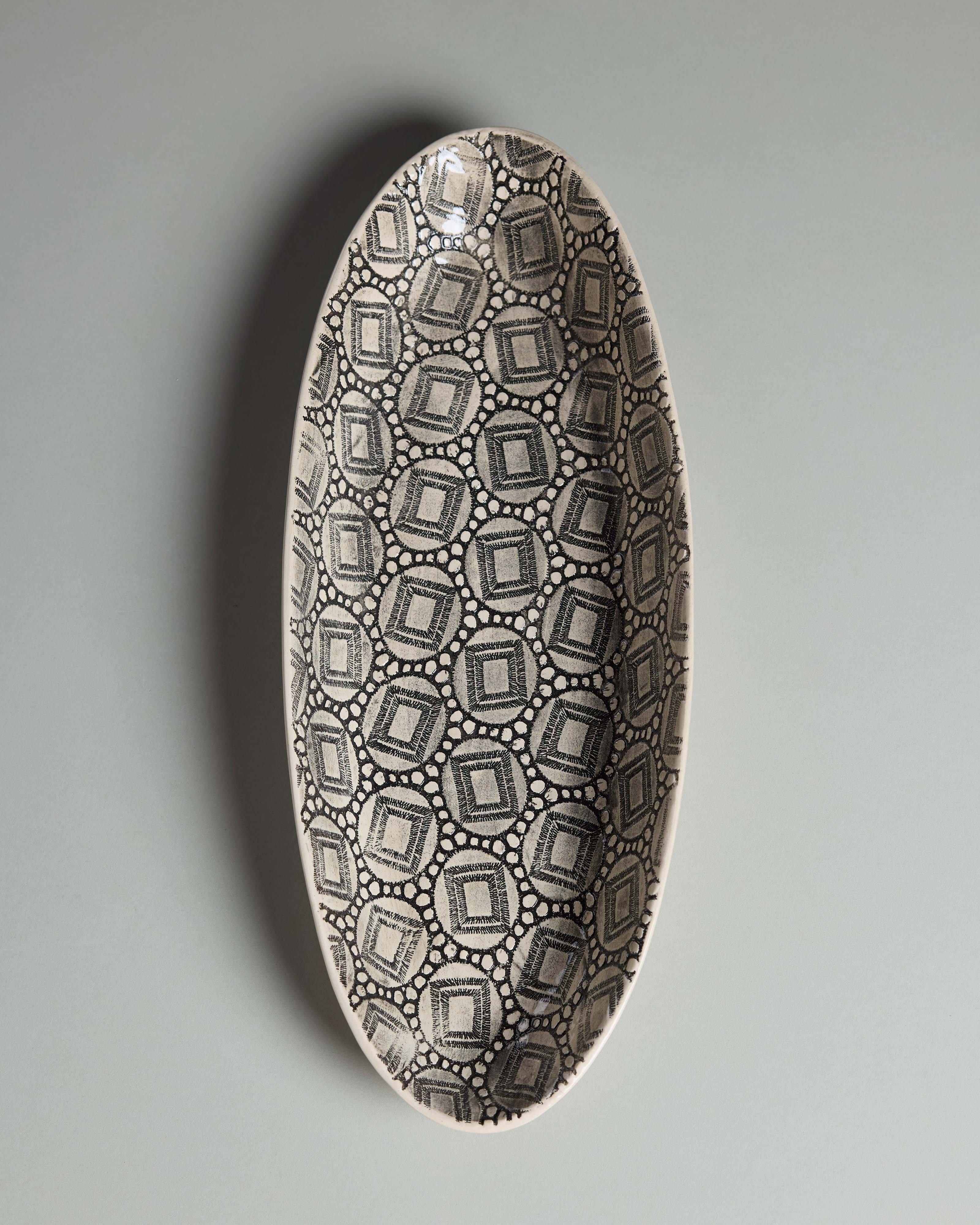 Wonki Oblong Pattern Tray – Medium - Poetry Clothing Store