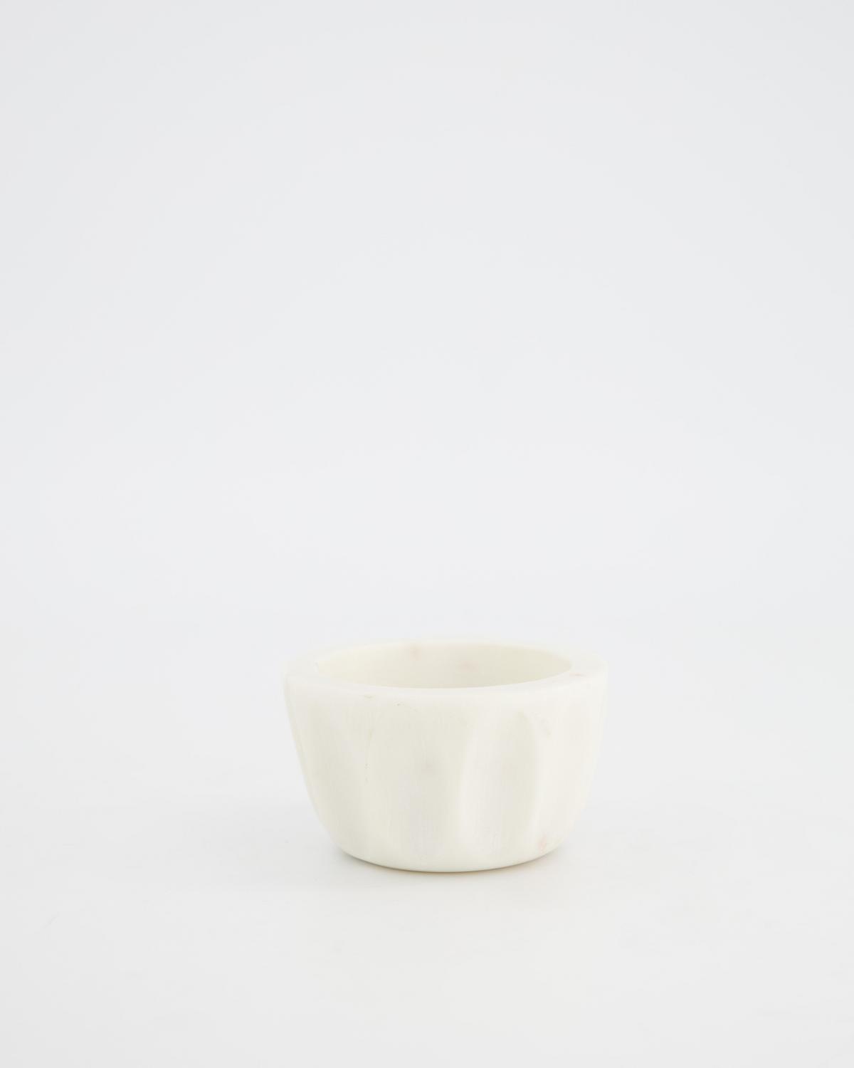 Tapas Bowl with Outside Texture -  White