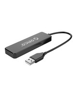 Orico Hub 30 USB 2.0 4xUSB 30cm -  black