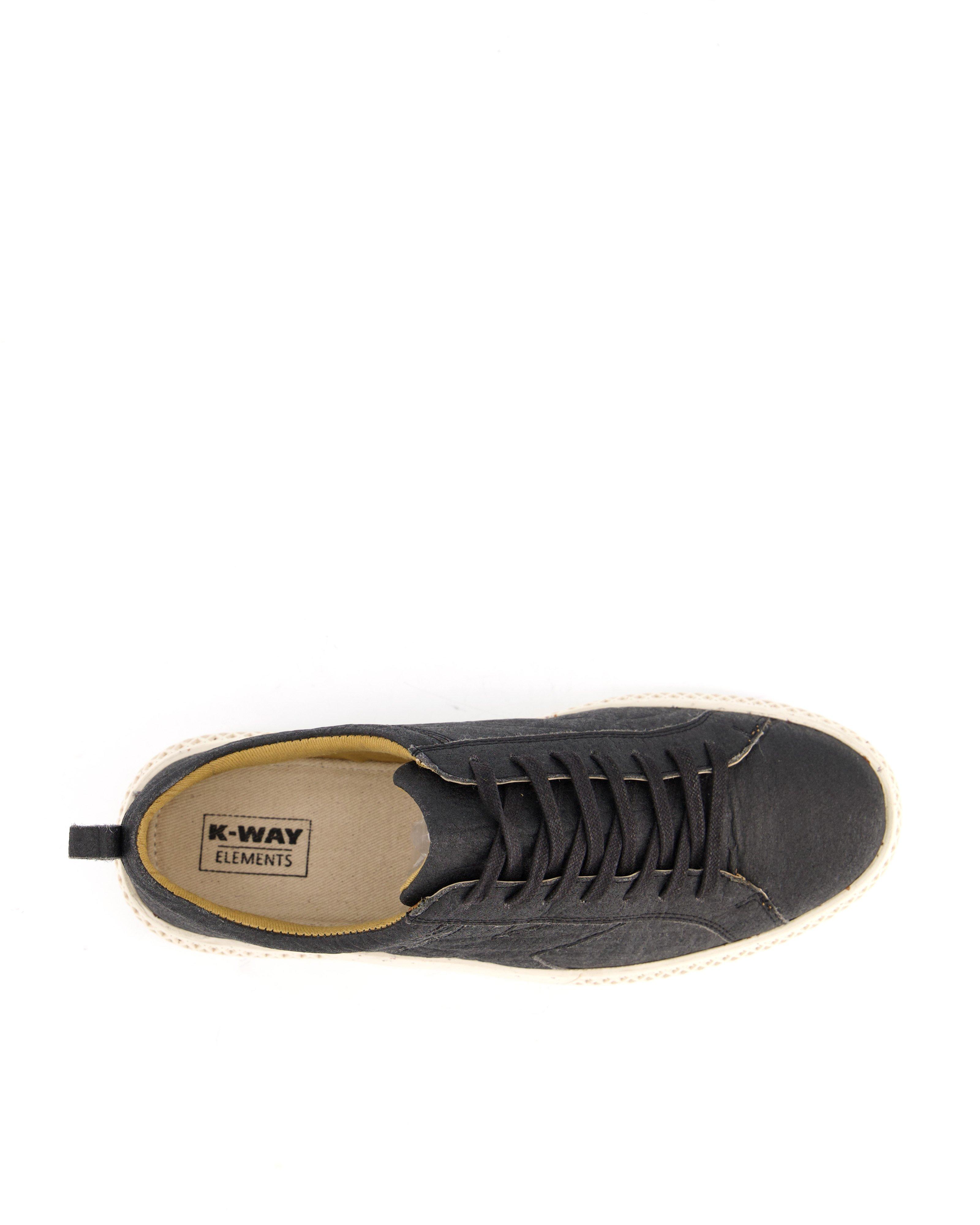 K-Way Elements Men’s Piñatex® Sneakers -  Charcoal