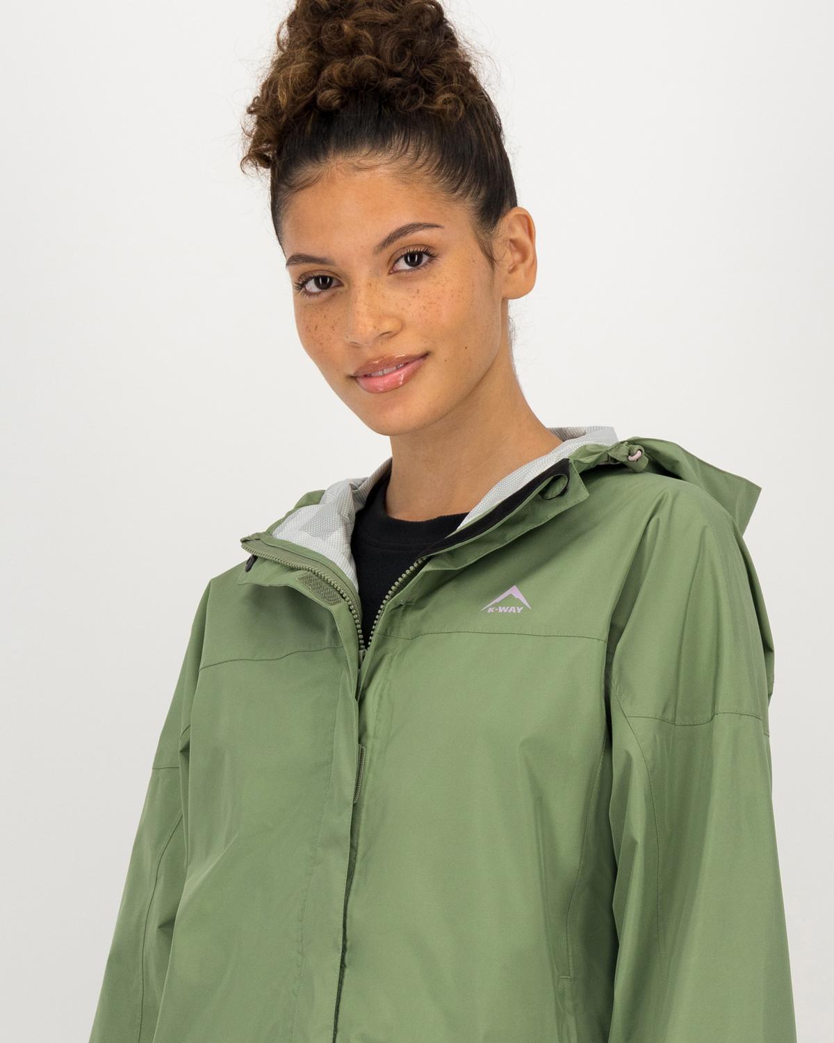 K-Way Women’s Cascade Waterproof Rain Jacket