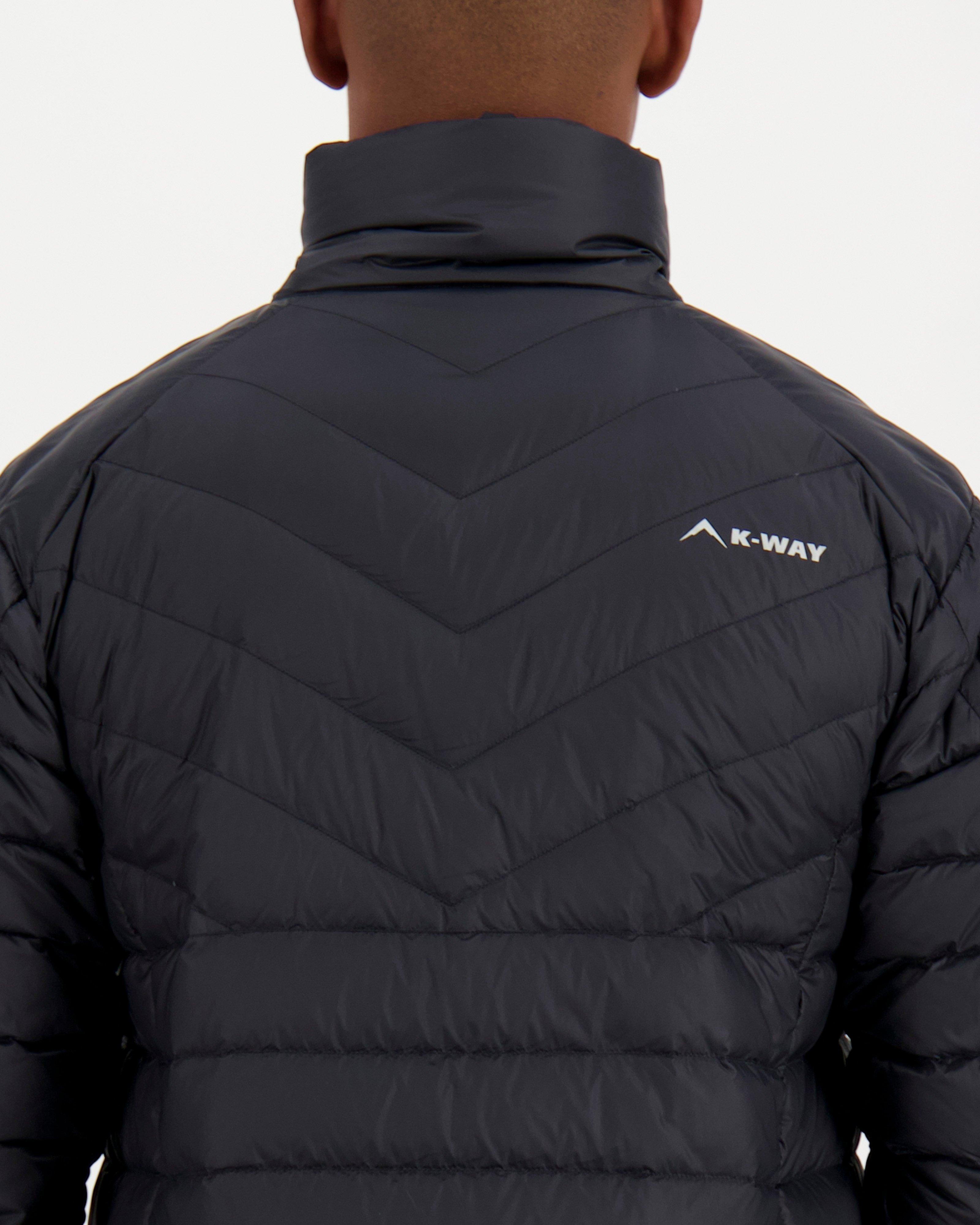 K-Way Men's Doug Down Jacket -  Black